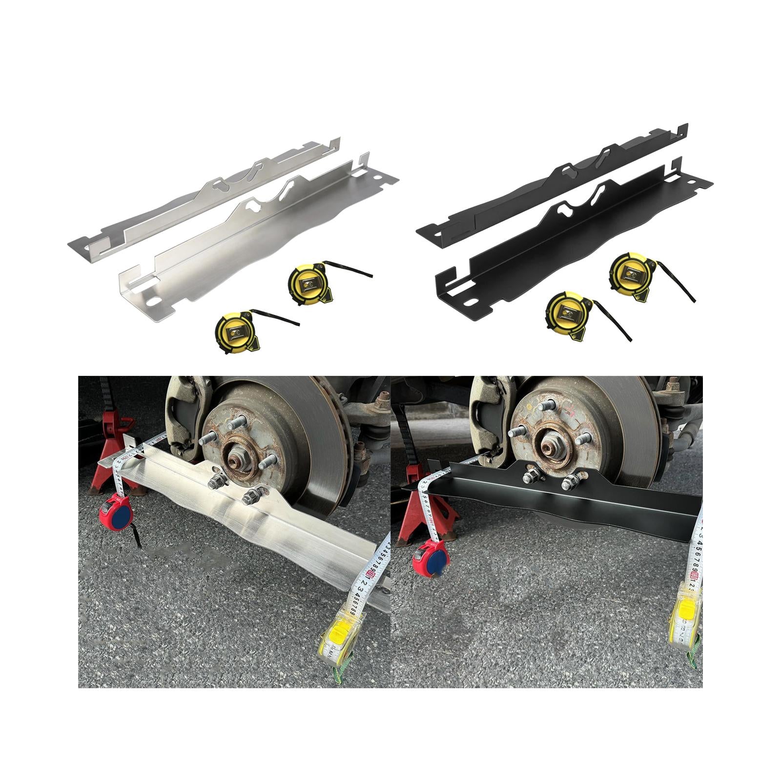 Car Auto Wheel Alignment Tool for Vehicle Truck SUV Front End Alignment Tool Silvery