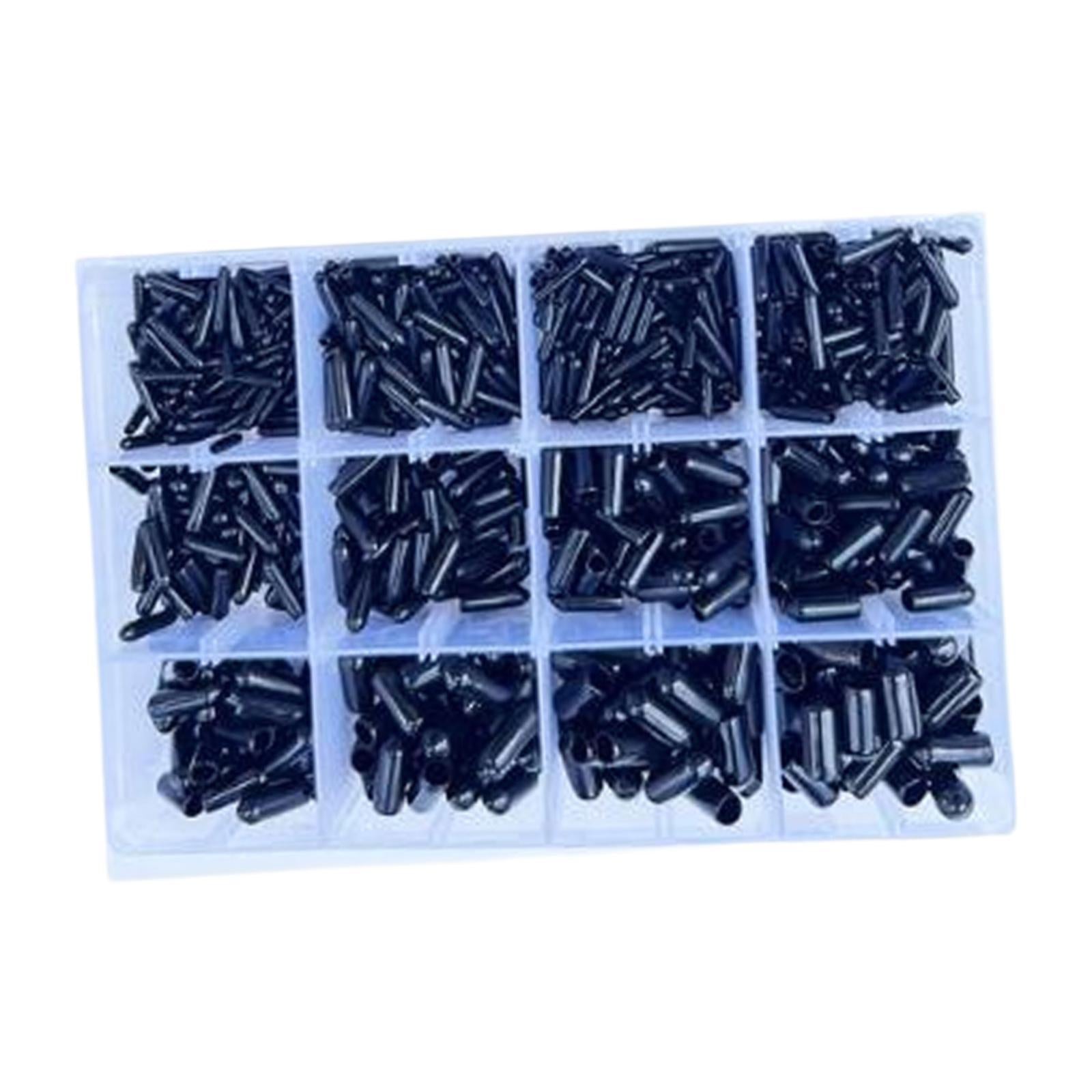720 Pieces Thread Protection Caps Components Professionals Protection Covers Black