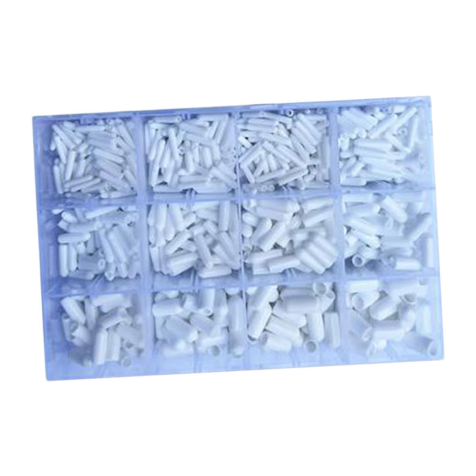 720 Pieces Thread Protection Caps Components Professionals Protection Covers White