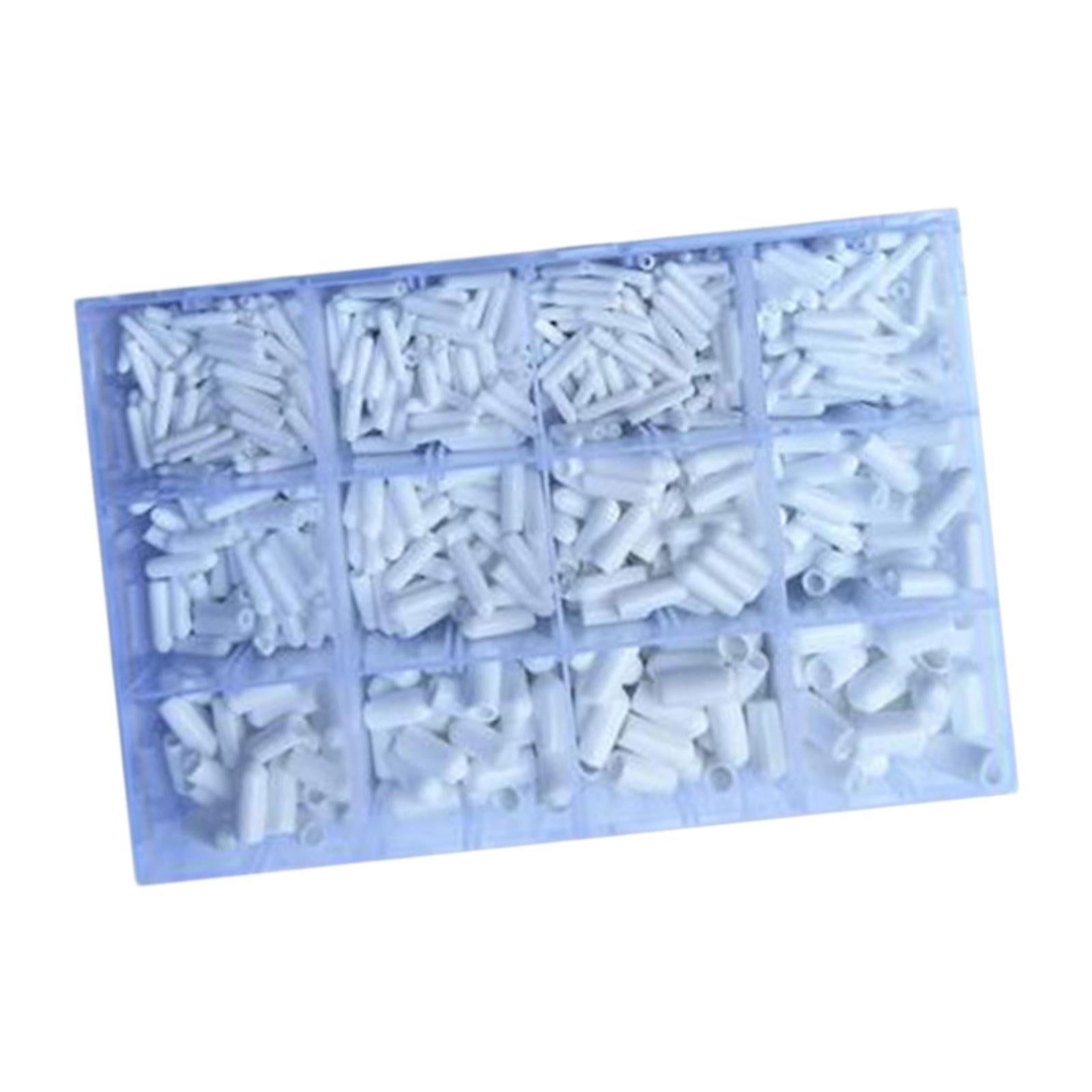 720 Pieces Thread Protection Caps Components Professionals Protection Covers White