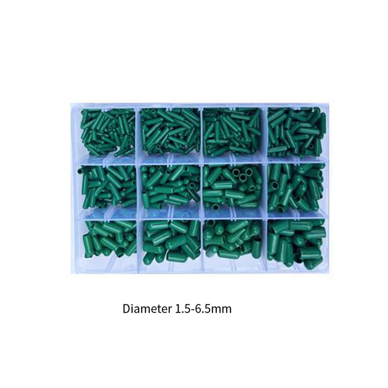720 Pieces Thread Protection Caps Components Professionals Protection Covers Green