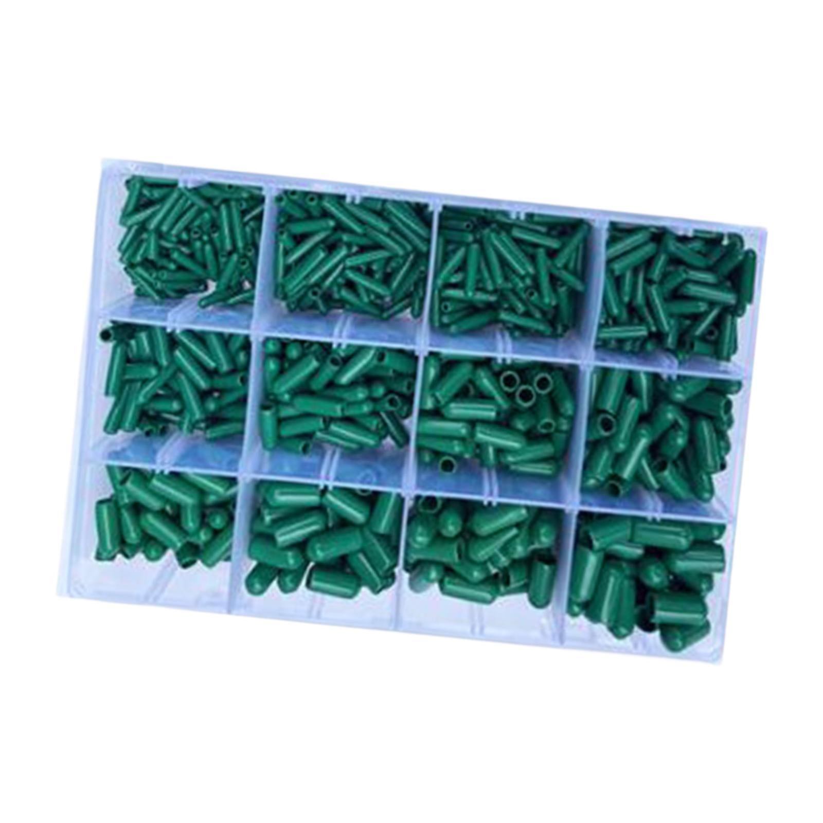 720 Pieces Thread Protection Caps Components Professionals Protection Covers Green