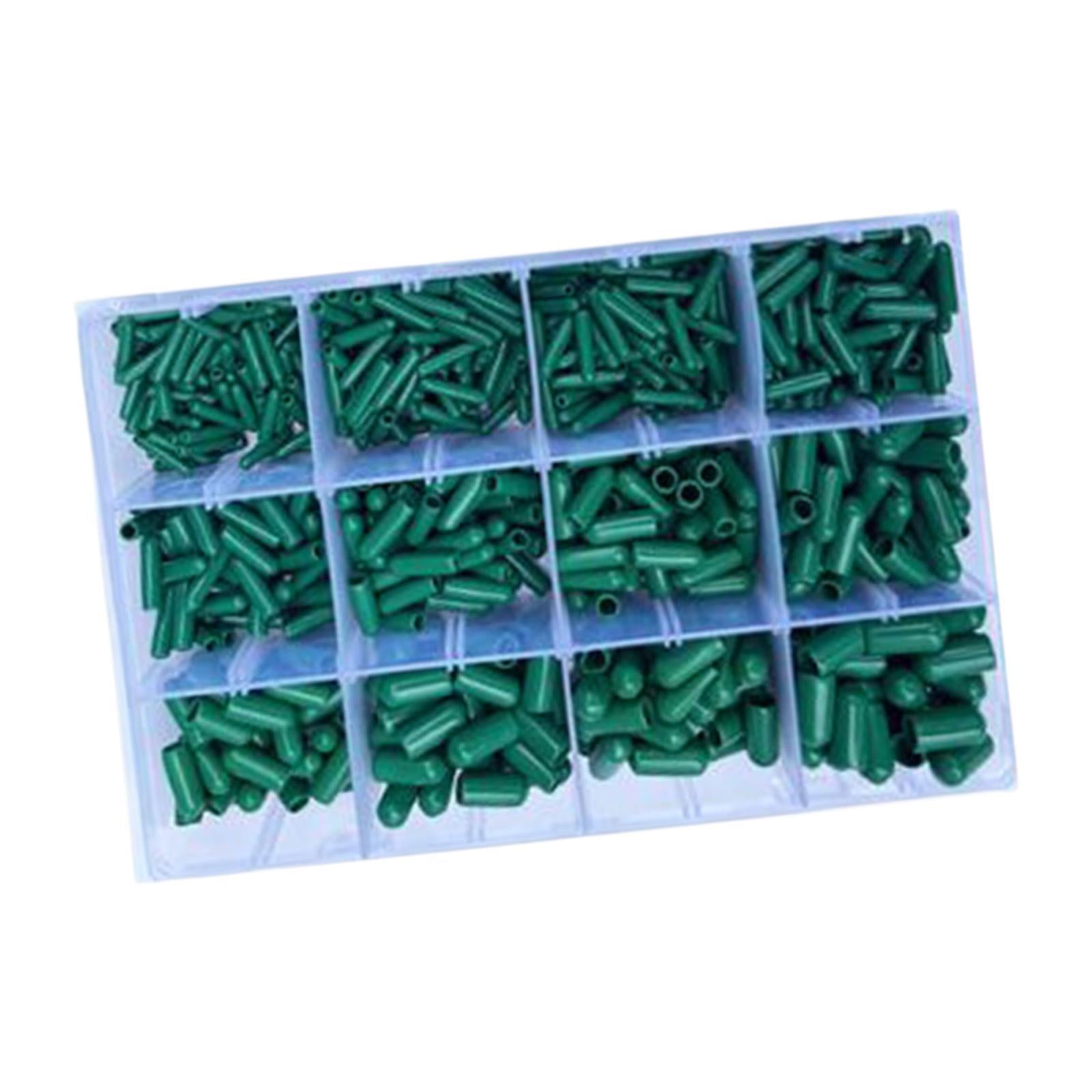 720 Pieces Thread Protection Caps Components Professionals Protection Covers Green
