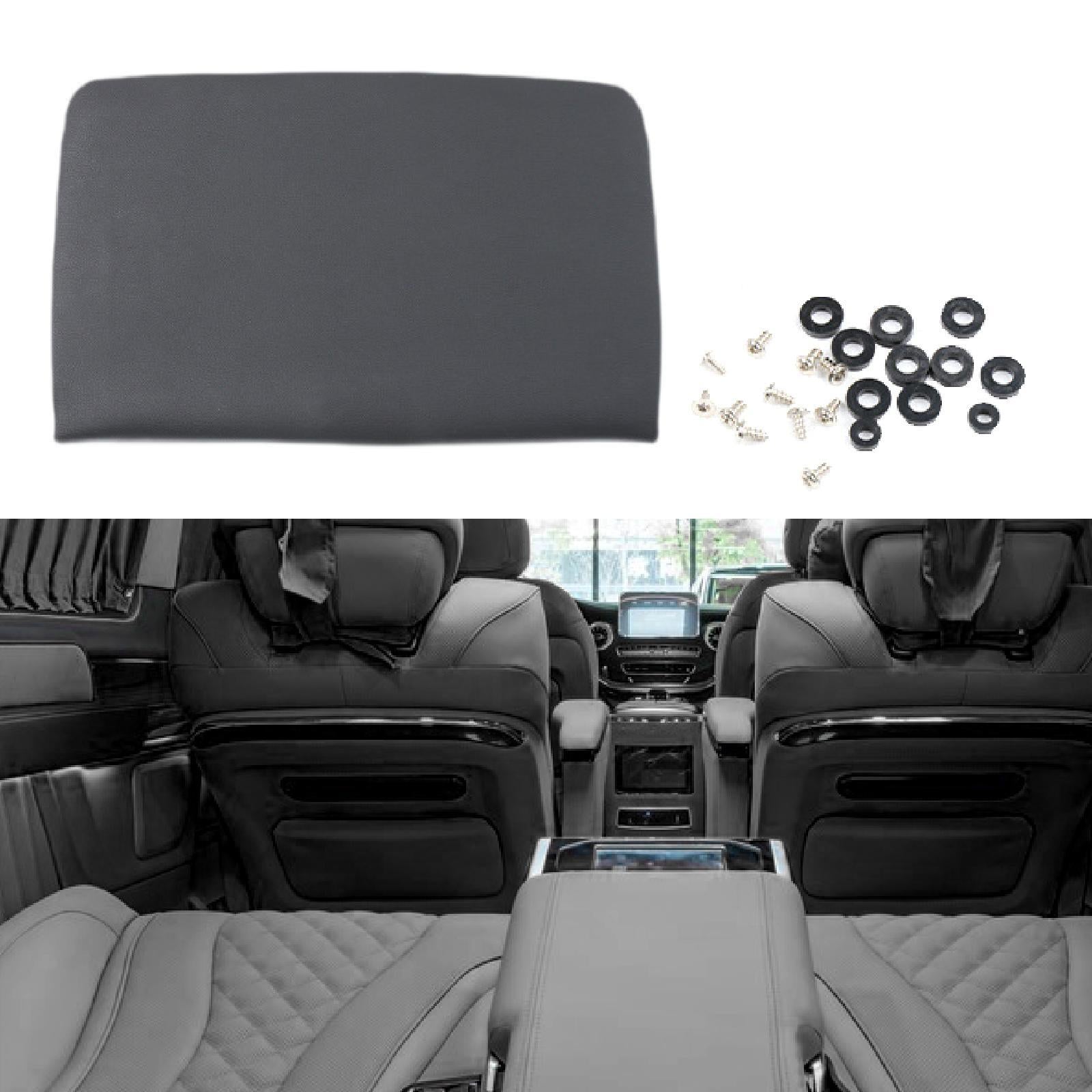Car Seat Backrest Panel Cover for Mercedes-benz C Class W205 2014-2021 Auto Black