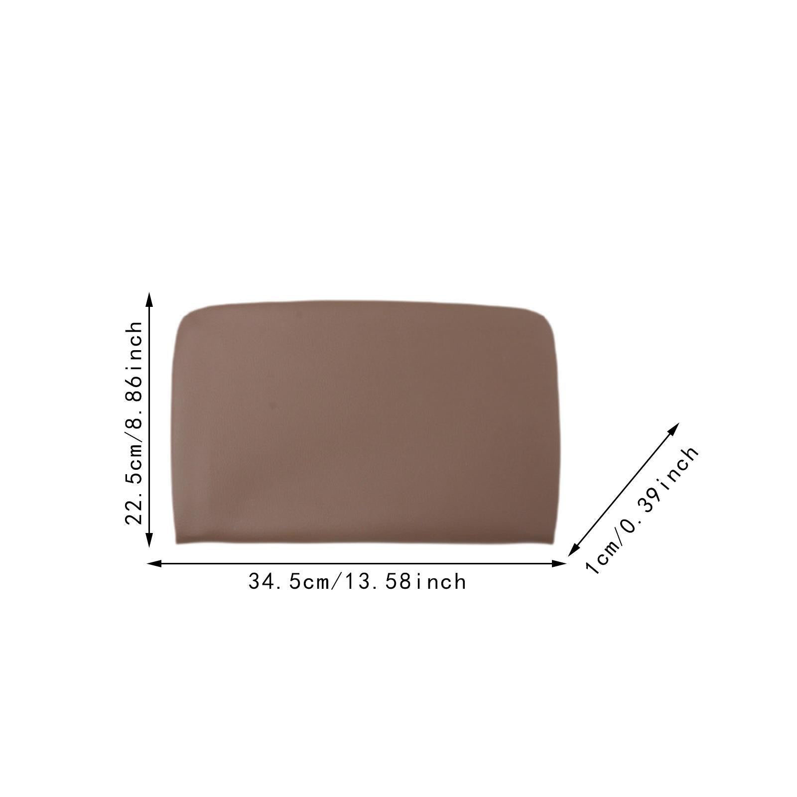 Car Seat Backrest Panel Cover for Mercedes-benz C Class W205 2014-2021 Auto Brown