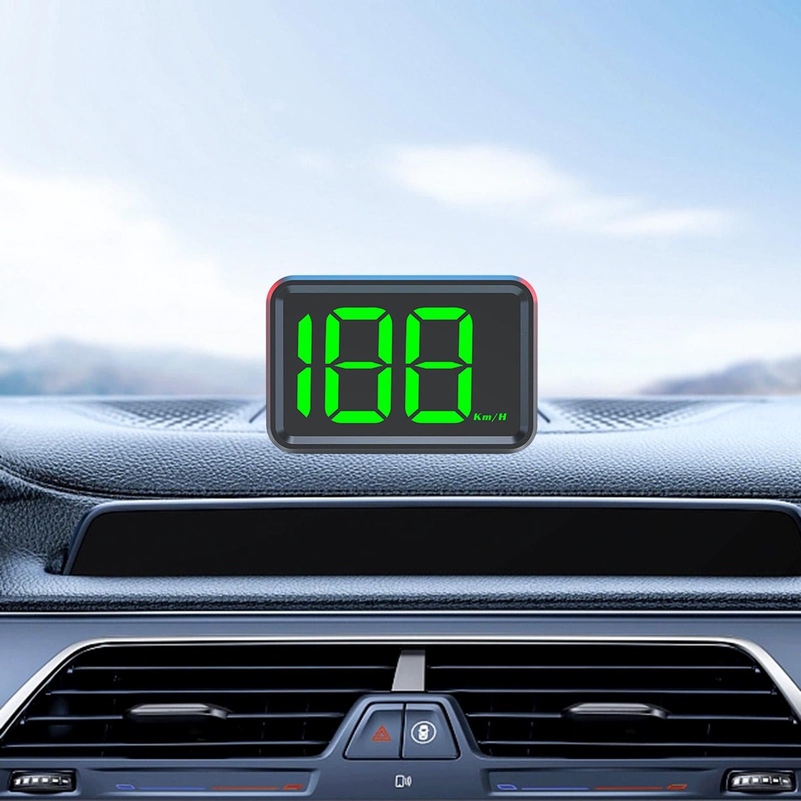 Generic HUD Speedometer 5V Comfortable Heads up Display for Motorcycles Green