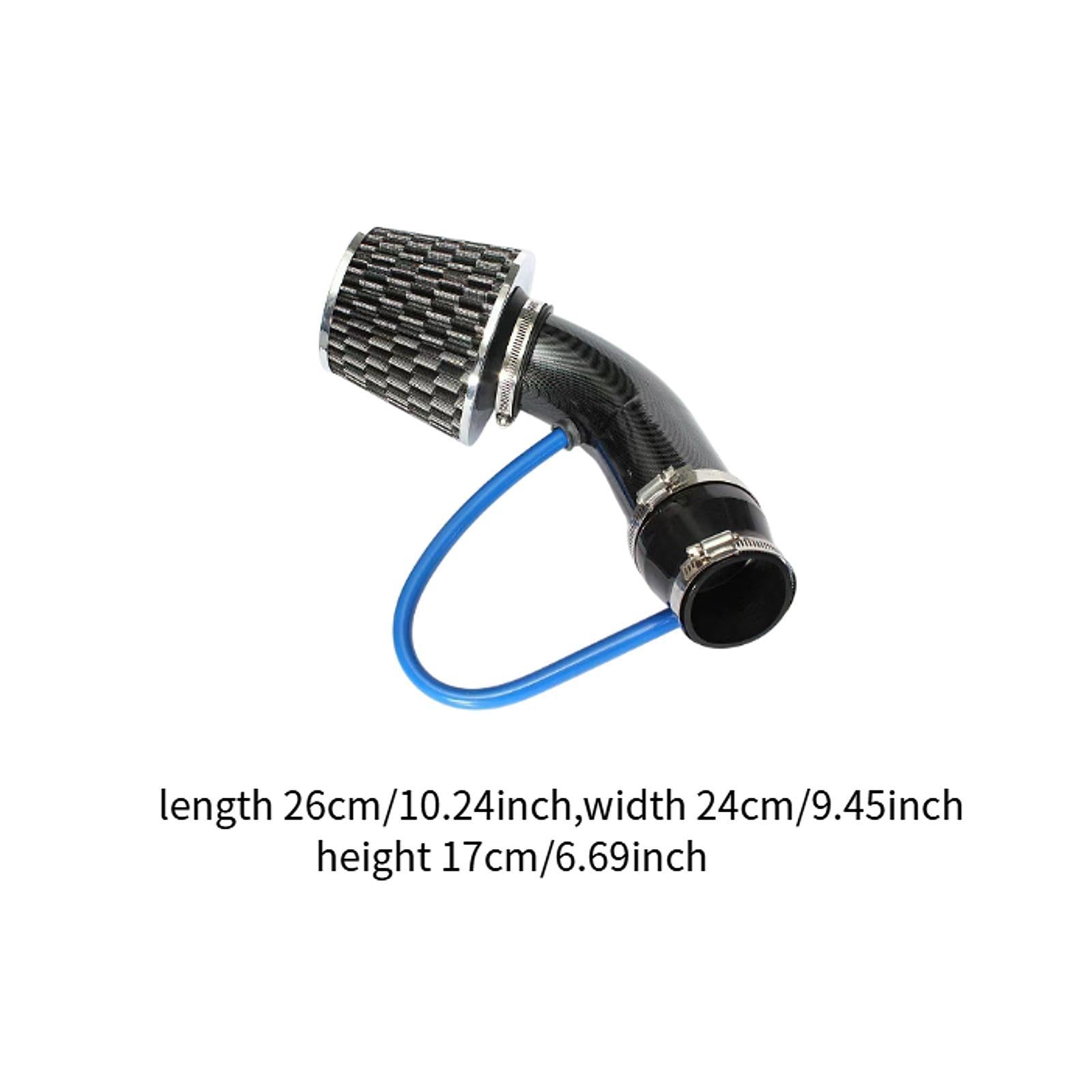 Generic 3 inch Cold Air Intake Kit Universal Aluminium 76mm High Performance