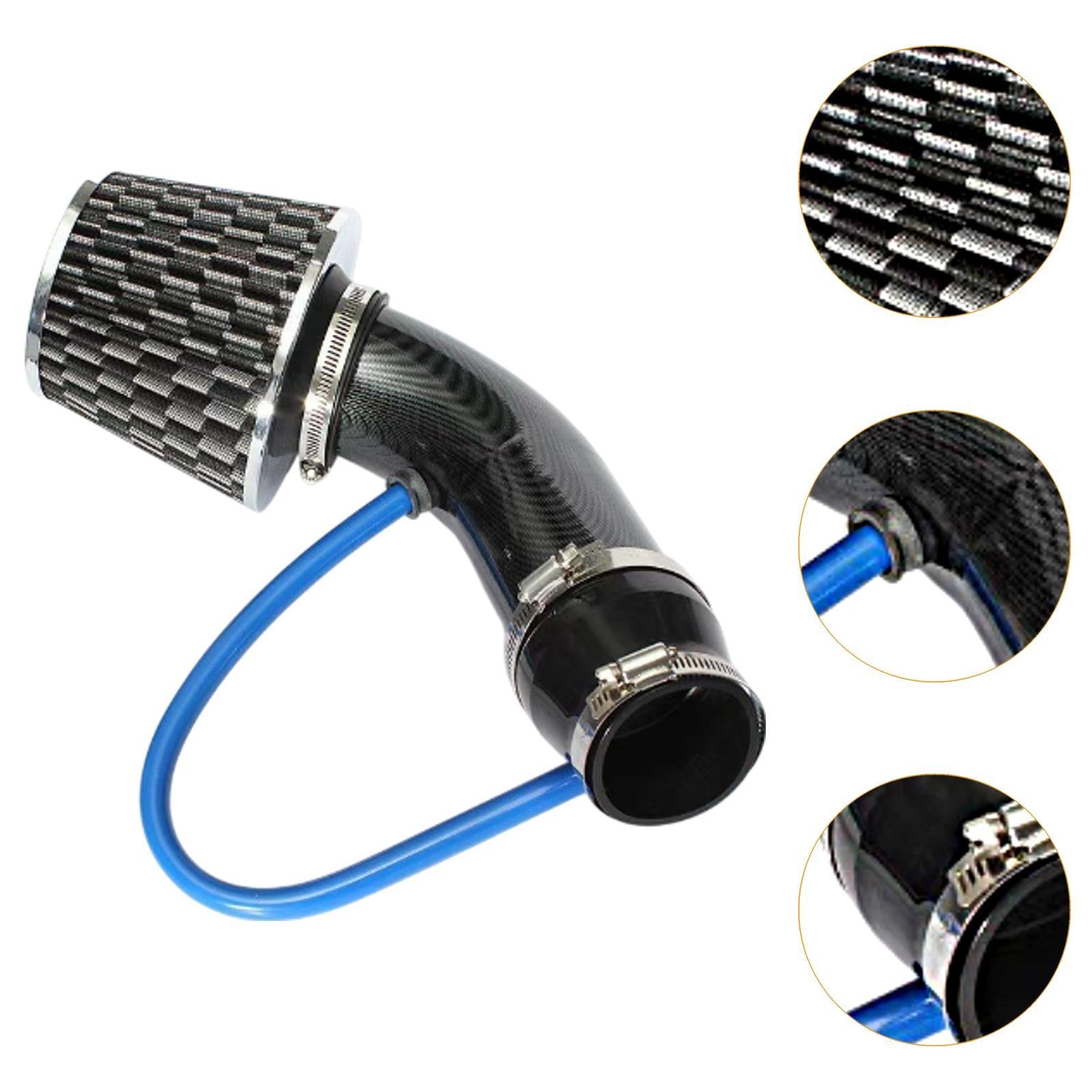 Generic 3 inch Cold Air Intake Kit Universal Aluminium 76mm High Performance