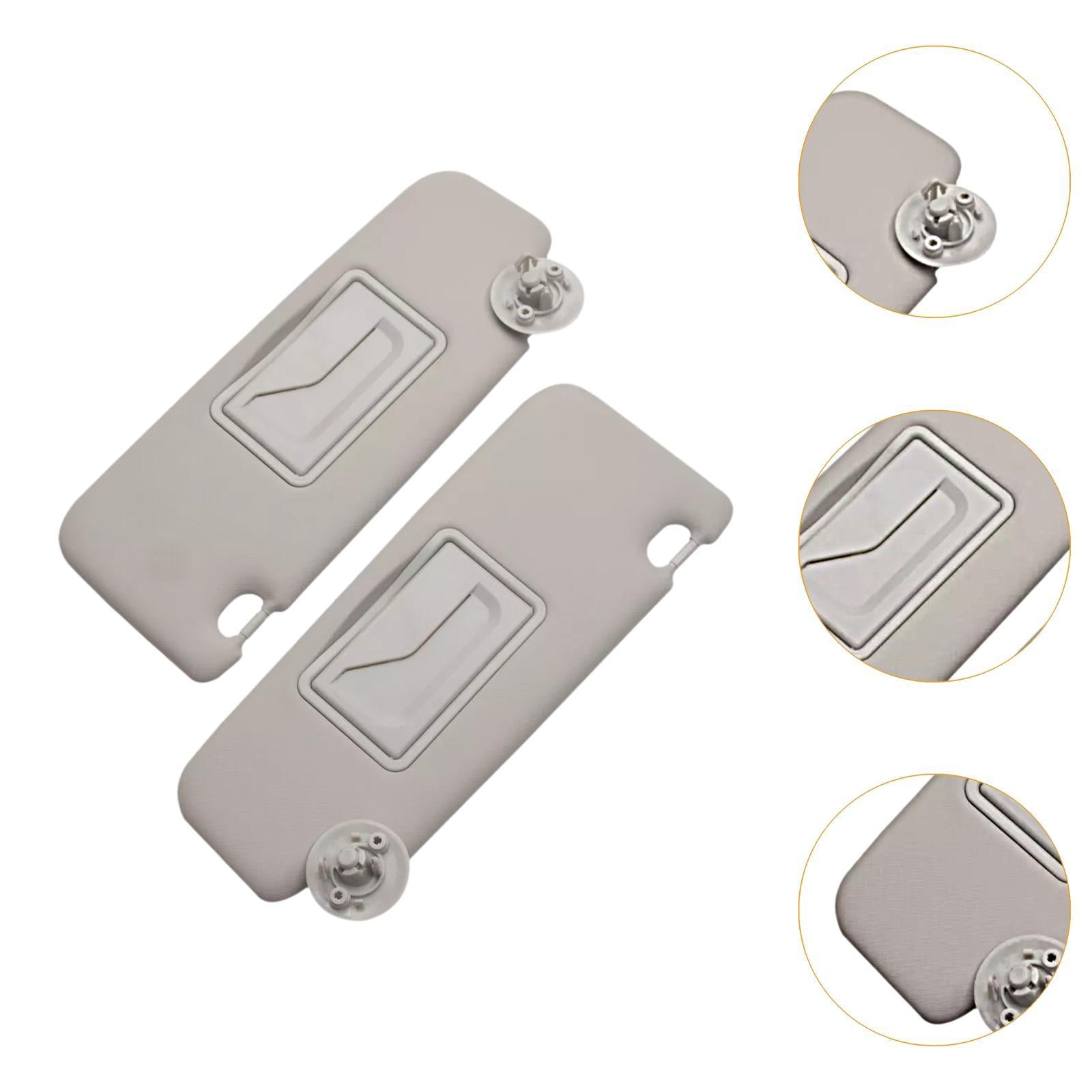 2x Sun Visors 42478247 Driver Passenger Side for Chevrolet Professional
