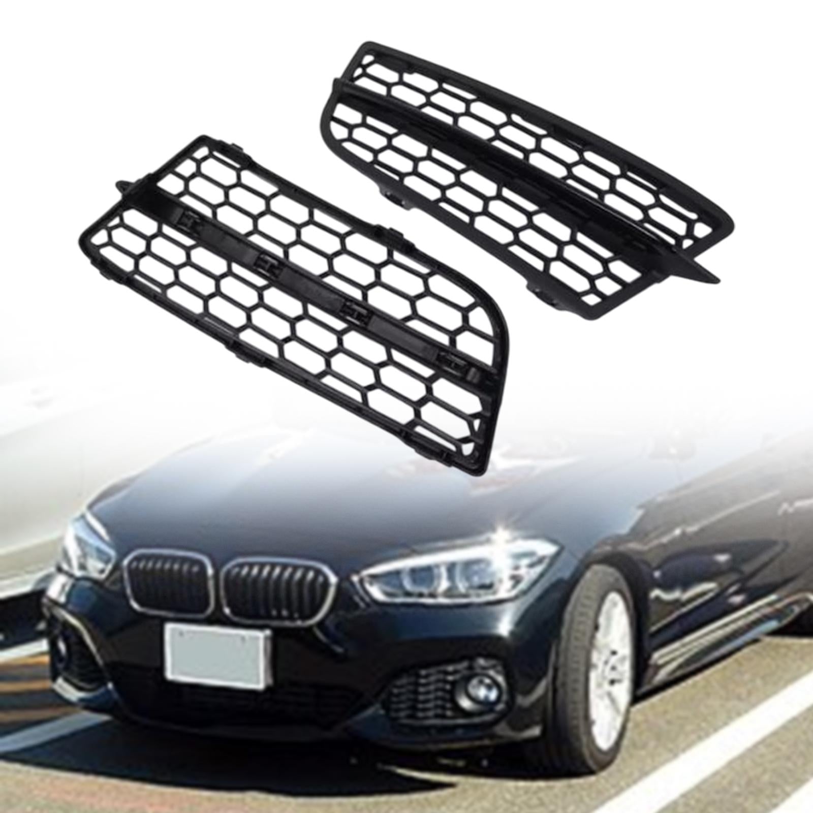 2Pcs Front Bumper M Grille 51118053804 Directly Replace for BMW Utility