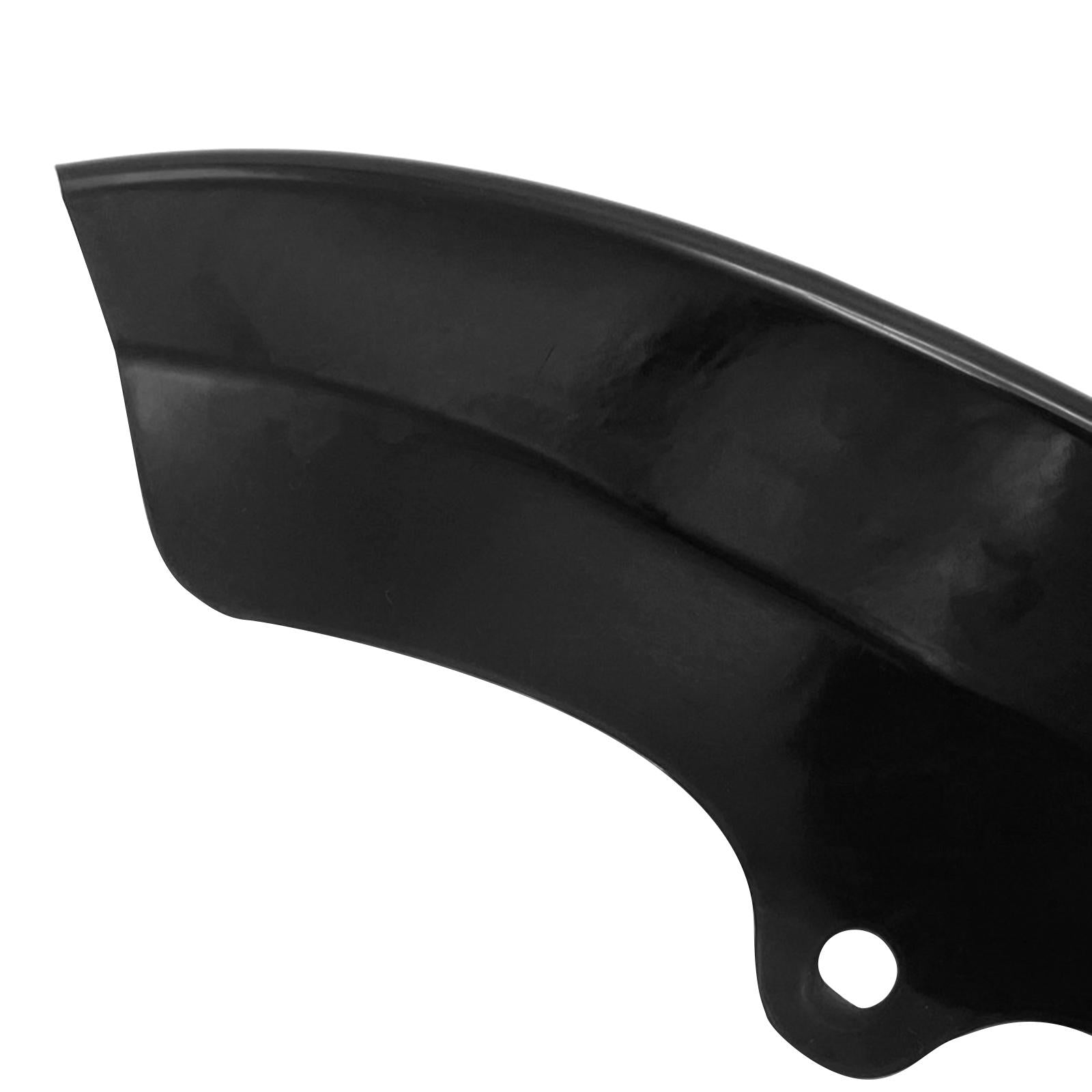 Front Bumper Lip Spoiler Accessory Corner Protector for Dodge 2015-2021 Black
