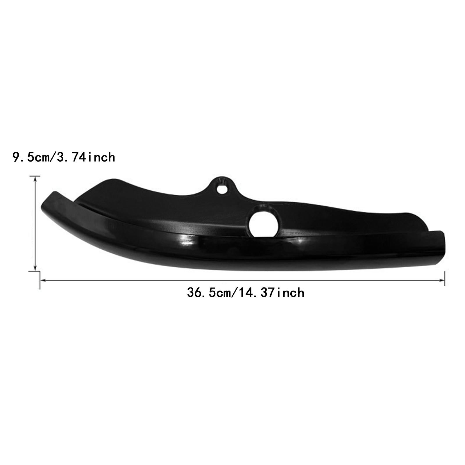 Front Bumper Lip Spoiler Accessory Corner Protector for Dodge 2015-2021 Black
