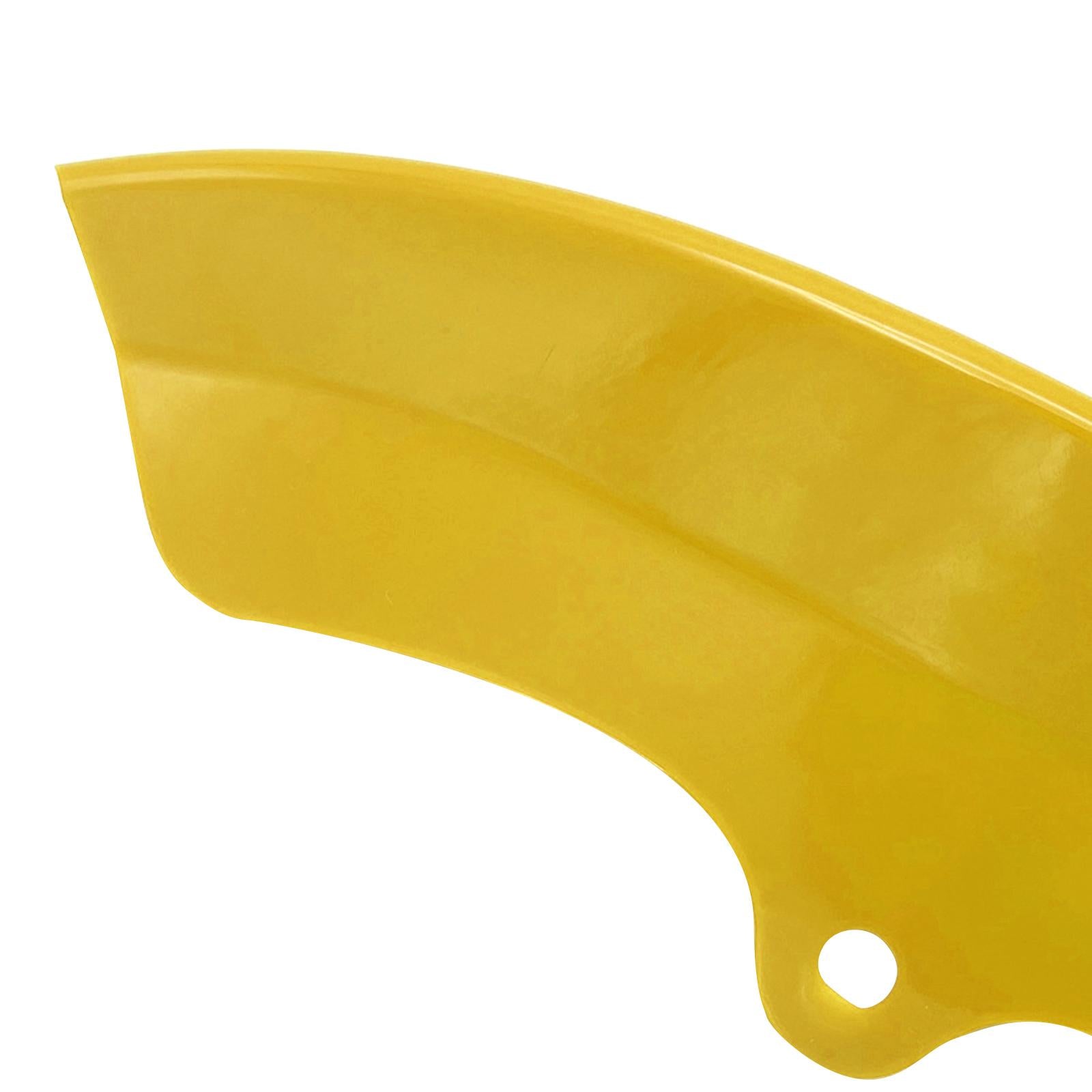 Front Bumper Lip Spoiler Accessory Corner Protector for Dodge 2015-2021 Yellow
