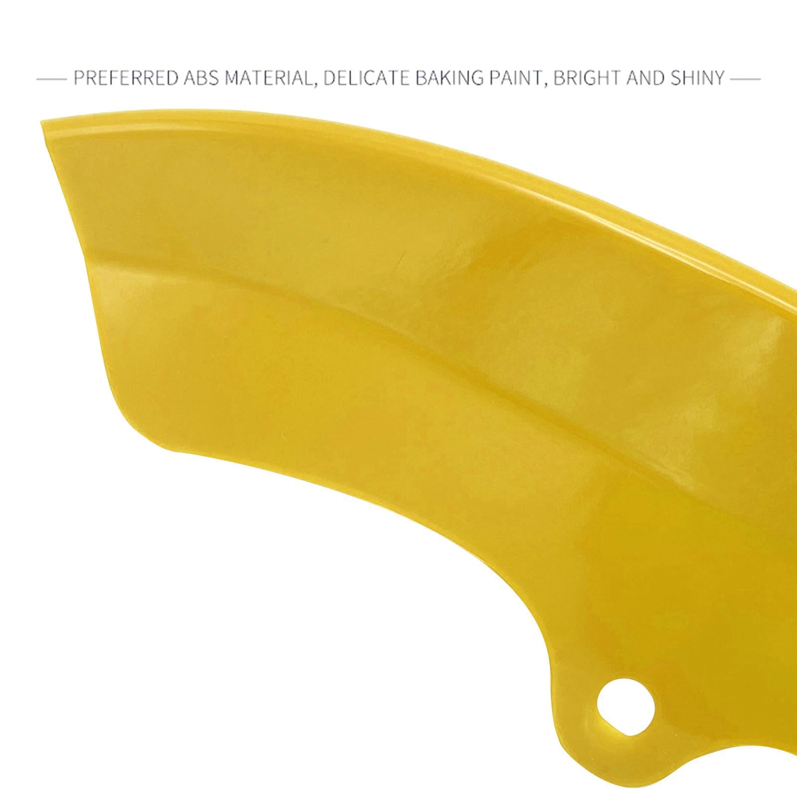 Front Bumper Lip Spoiler Accessory Corner Protector for Dodge 2015-2021 Yellow