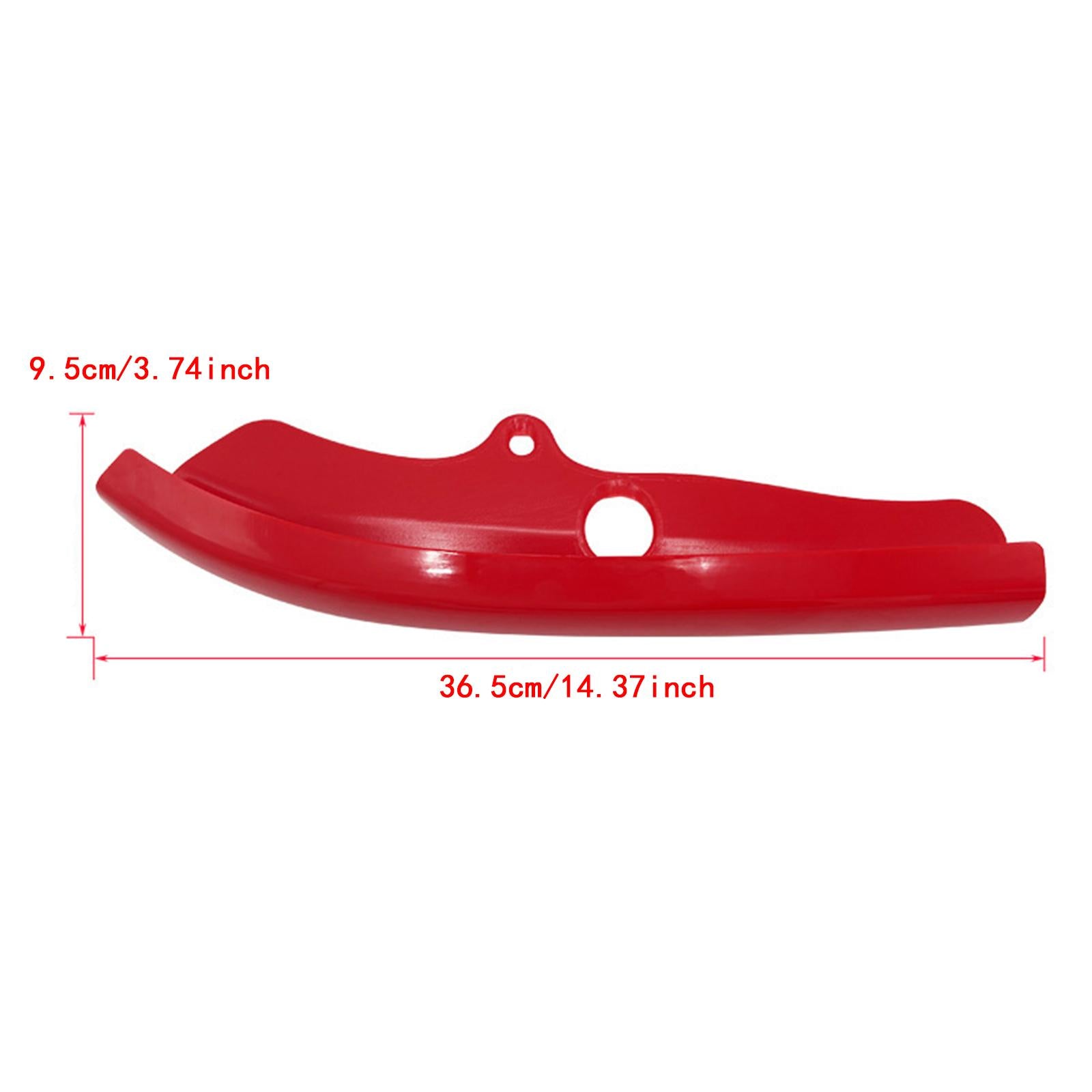 Front Bumper Lip Spoiler Accessory Corner Protector for Dodge 2015-2021 Red