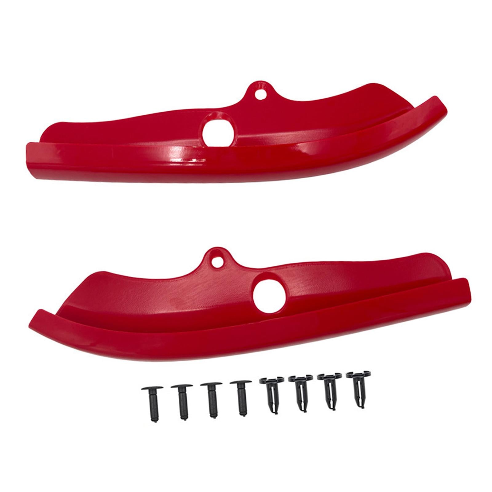 Front Bumper Lip Spoiler Accessory Corner Protector for Dodge 2015-2021 Red