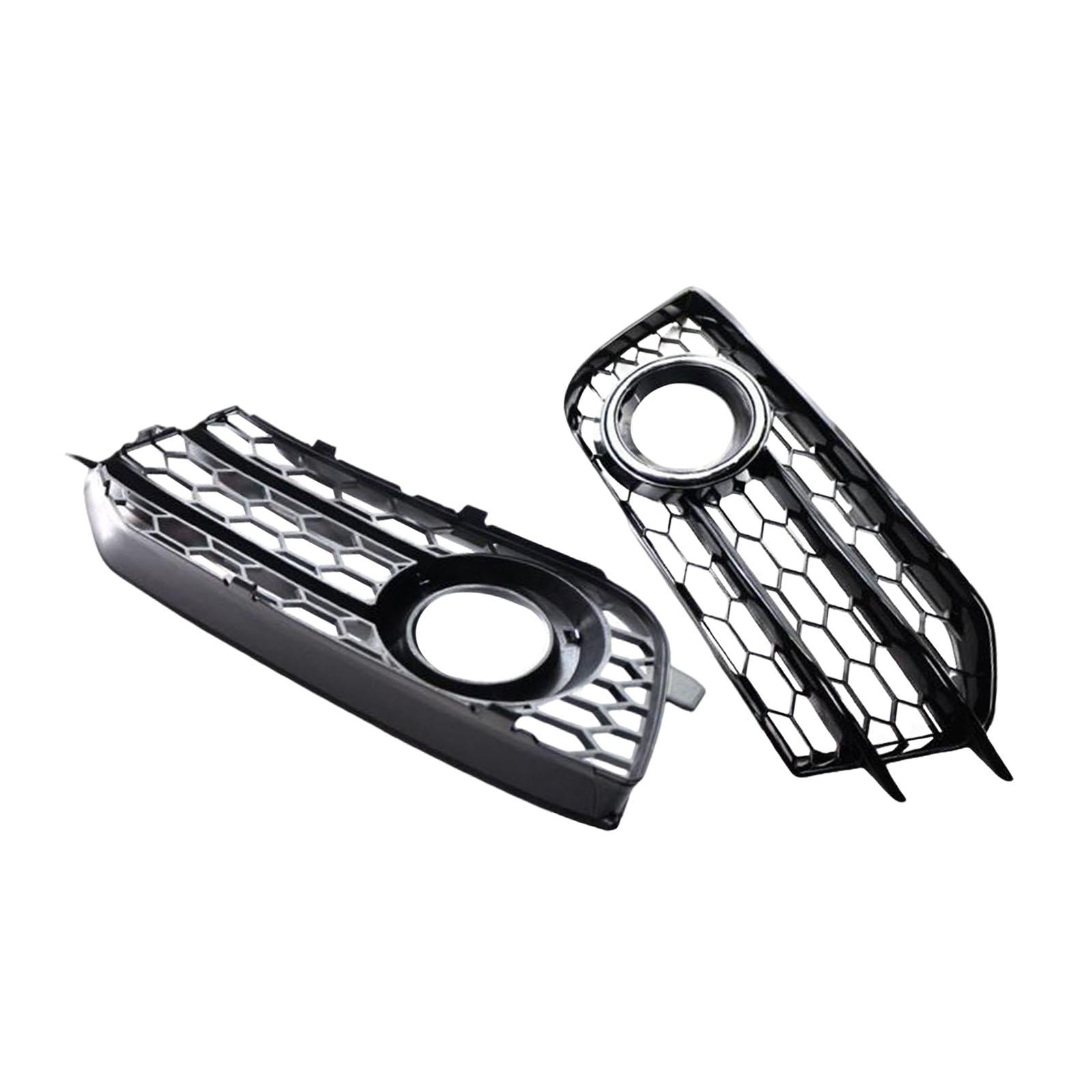 2x Front Bumper Fog Light Grille Covers 8x0807681A for Audi A1 8x 10-14