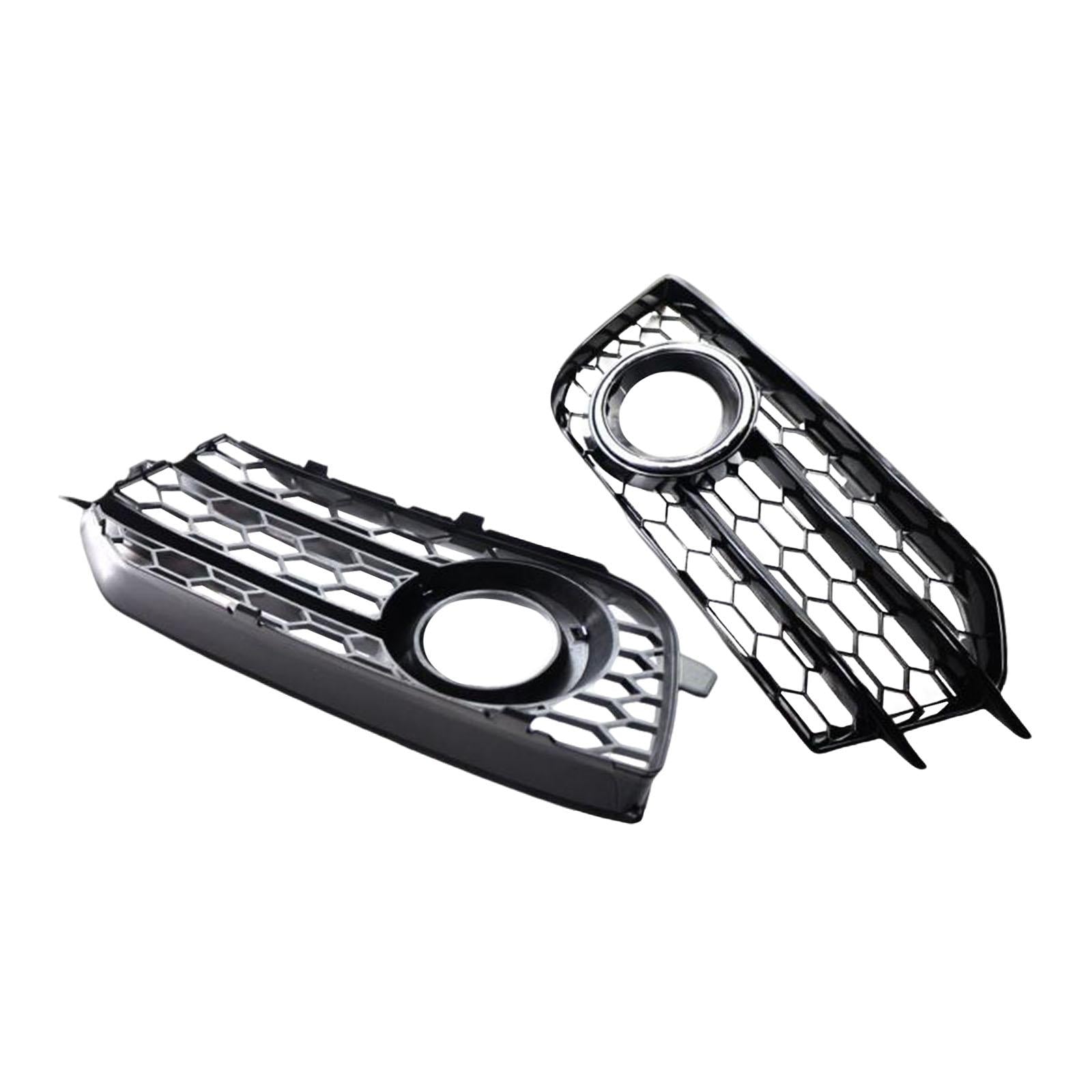 2x Front Bumper Fog Light Grille Covers 8x0807681A for Audi A1 8x 10-14