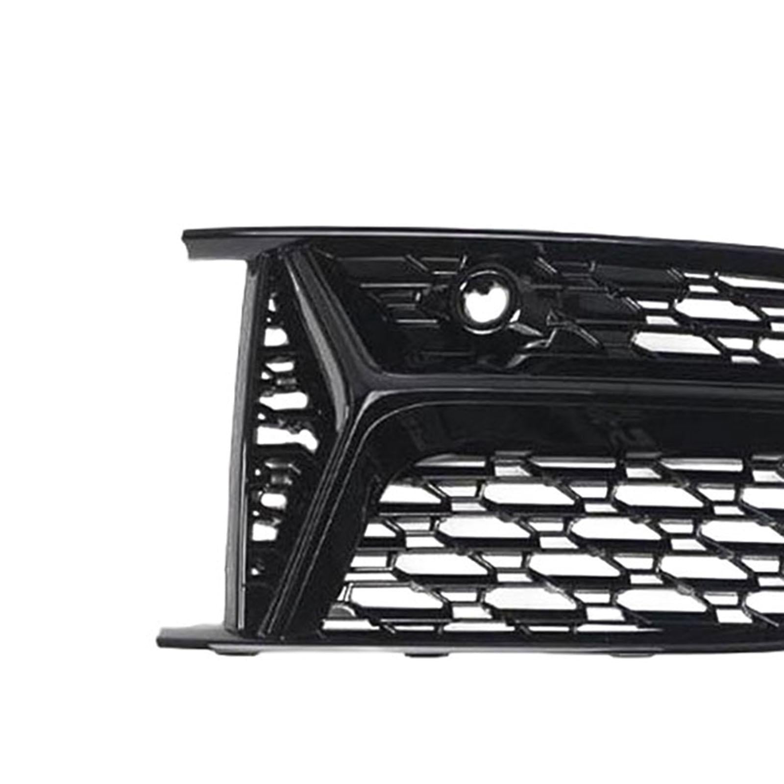 2 Pieces Front Fog Light Grill Bezel Covers for Audi A6 S-line C8 18-24