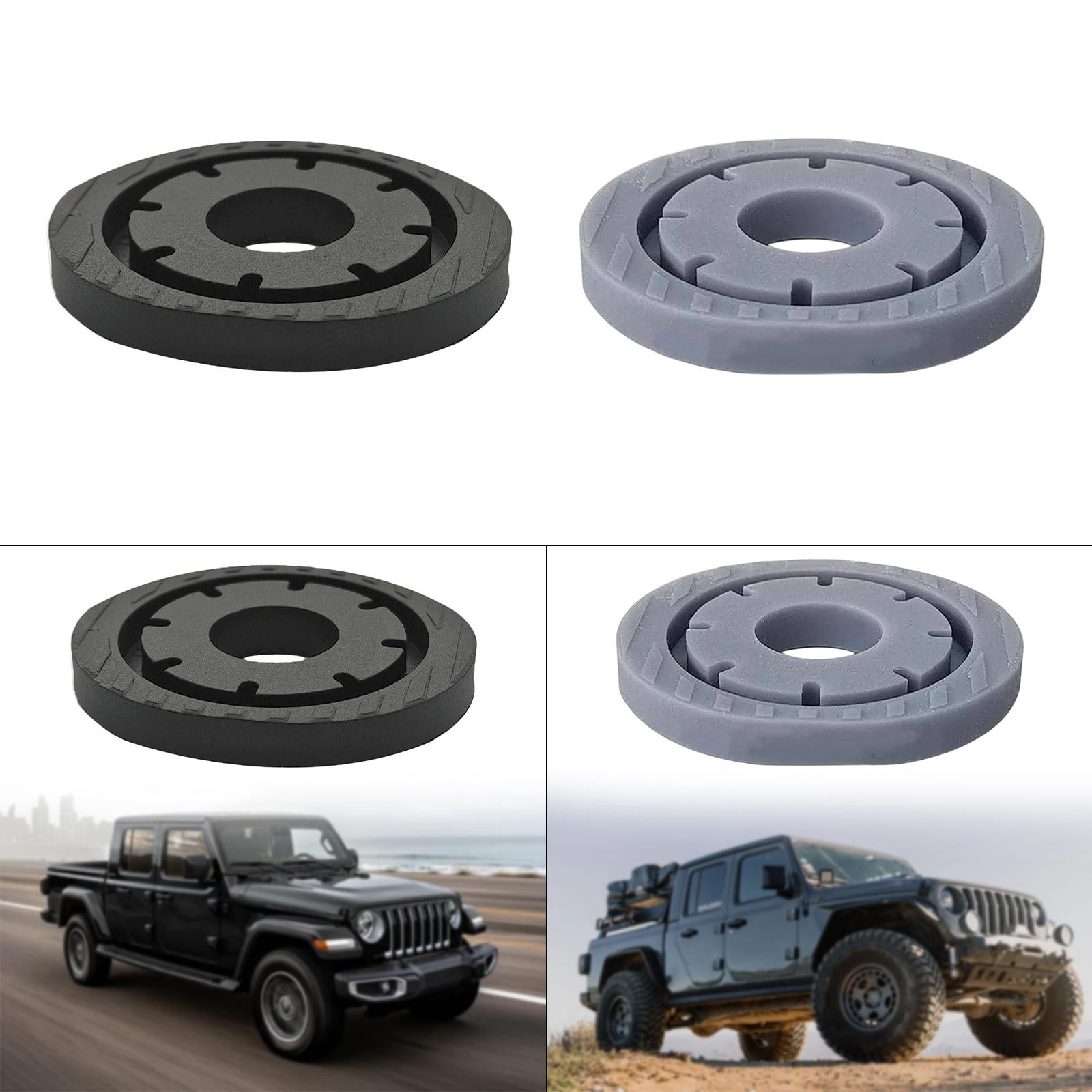 Gas Cap Holder Sturdy Easy Installation Fuel Tank Bracket for Gladiator Black
