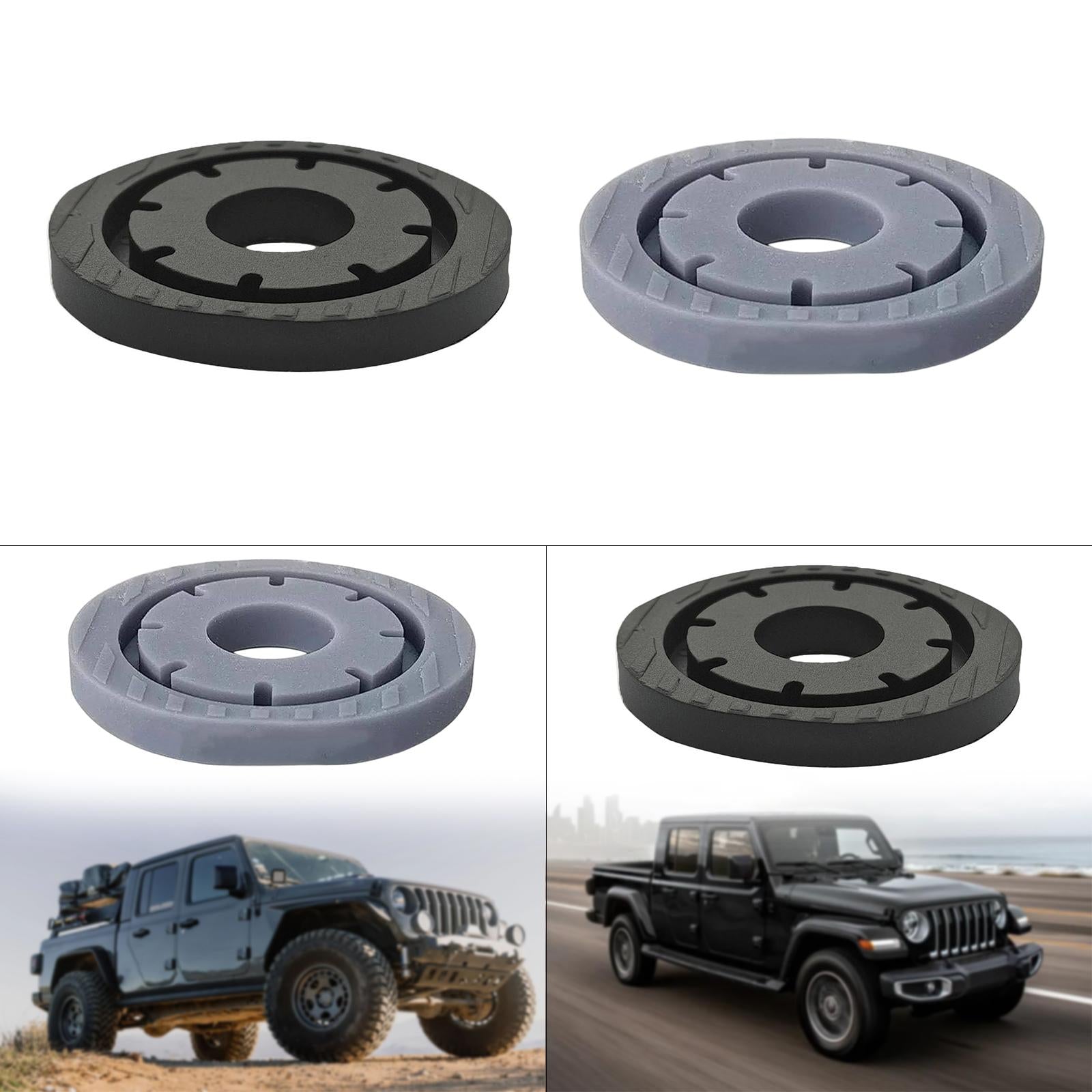 Gas Cap Holder Sturdy Easy Installation Fuel Tank Bracket for Gladiator Black