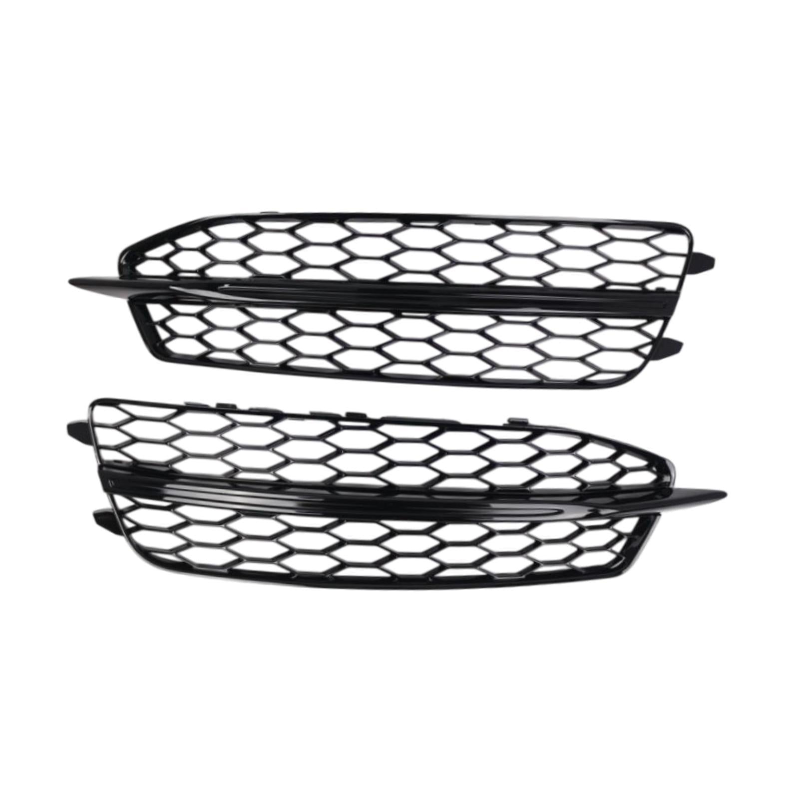 2x Car Front Fog Light Mesh Grilles 4G0807682D for Audi A6 C7 S6 Sturdy