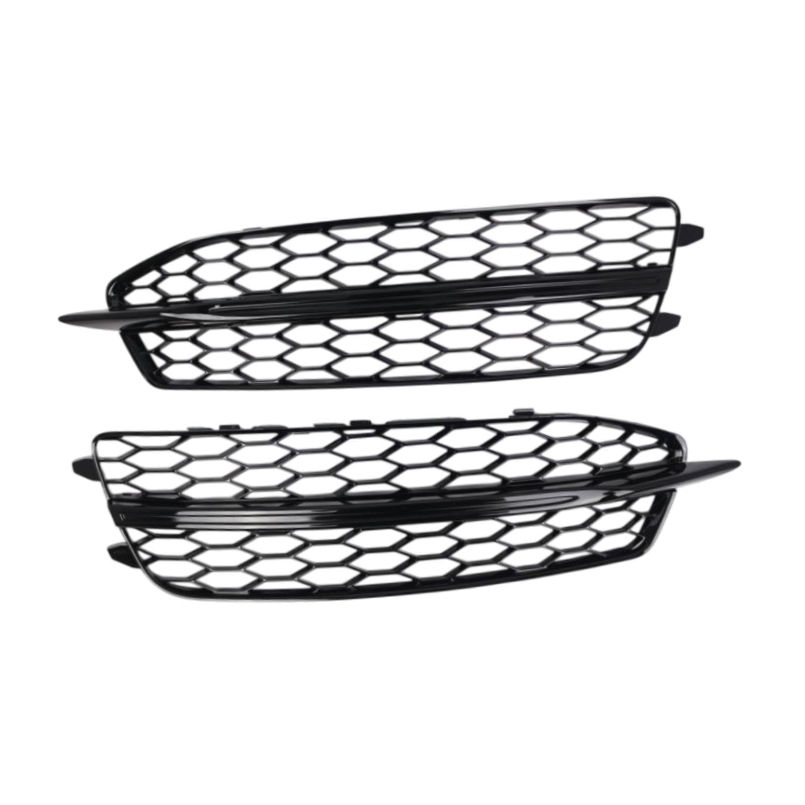 2x Car Front Fog Light Mesh Grilles 4G0807682D for Audi A6 C7 S6 Sturdy