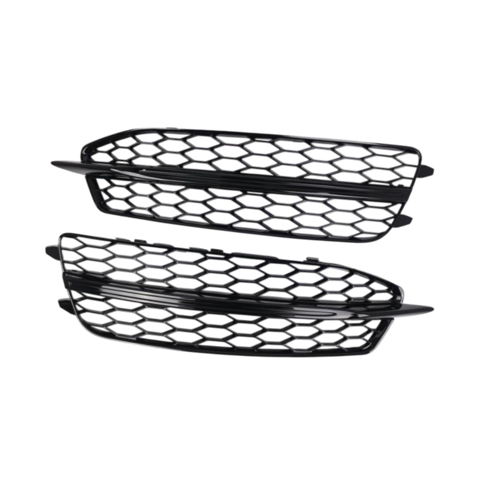 2x Car Front Fog Light Mesh Grilles 4G0807682D for Audi A6 C7 S6 Sturdy
