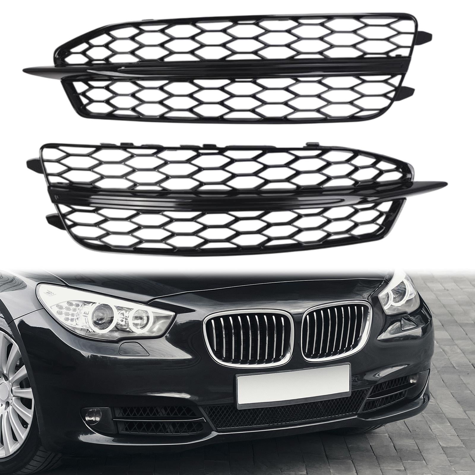2x Car Front Fog Light Mesh Grilles 4G0807682D for Audi A6 C7 S6 Sturdy