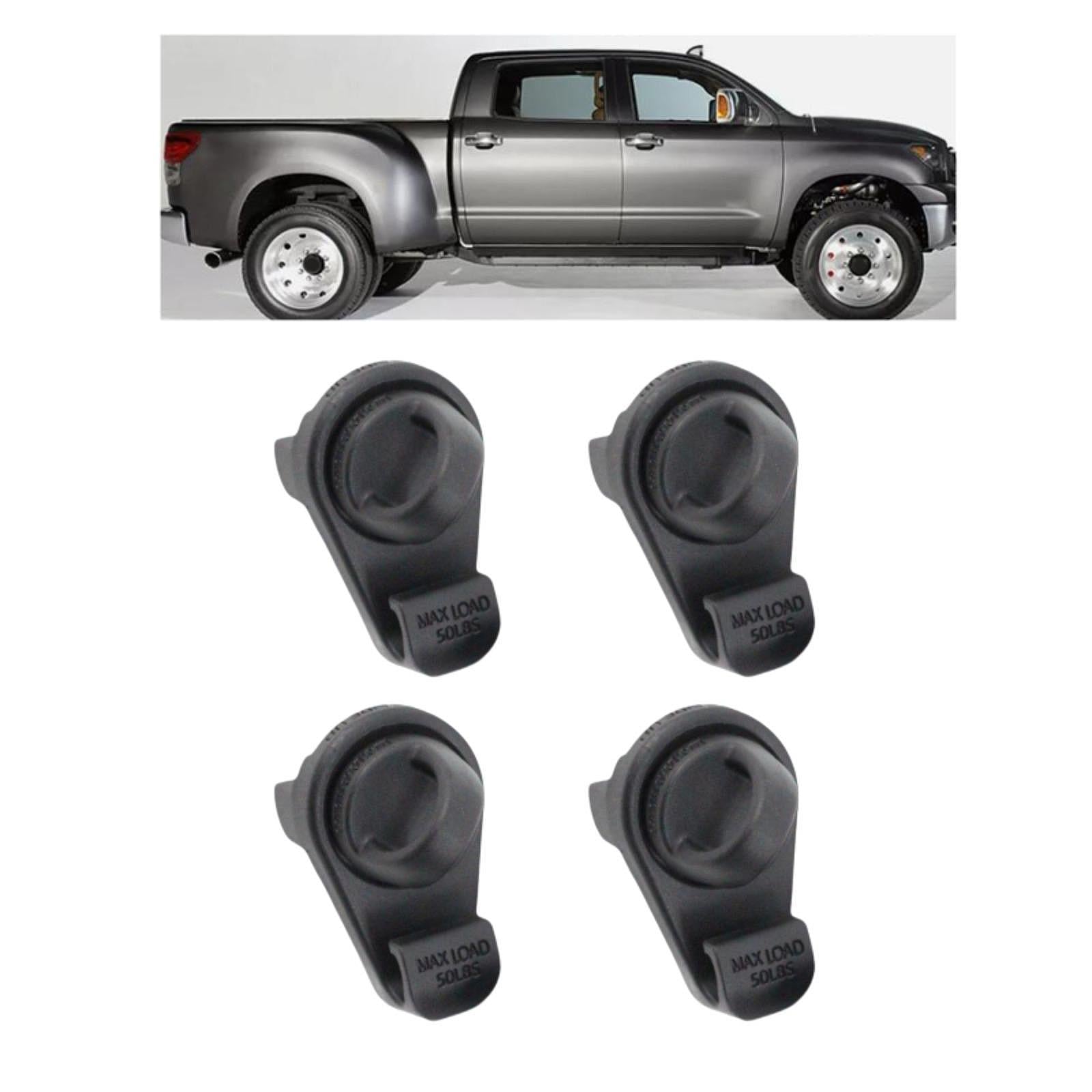 4 Pieces Bed Rail Mini Tie Down PT278-35075 for Toyota Tundra 2007-2021