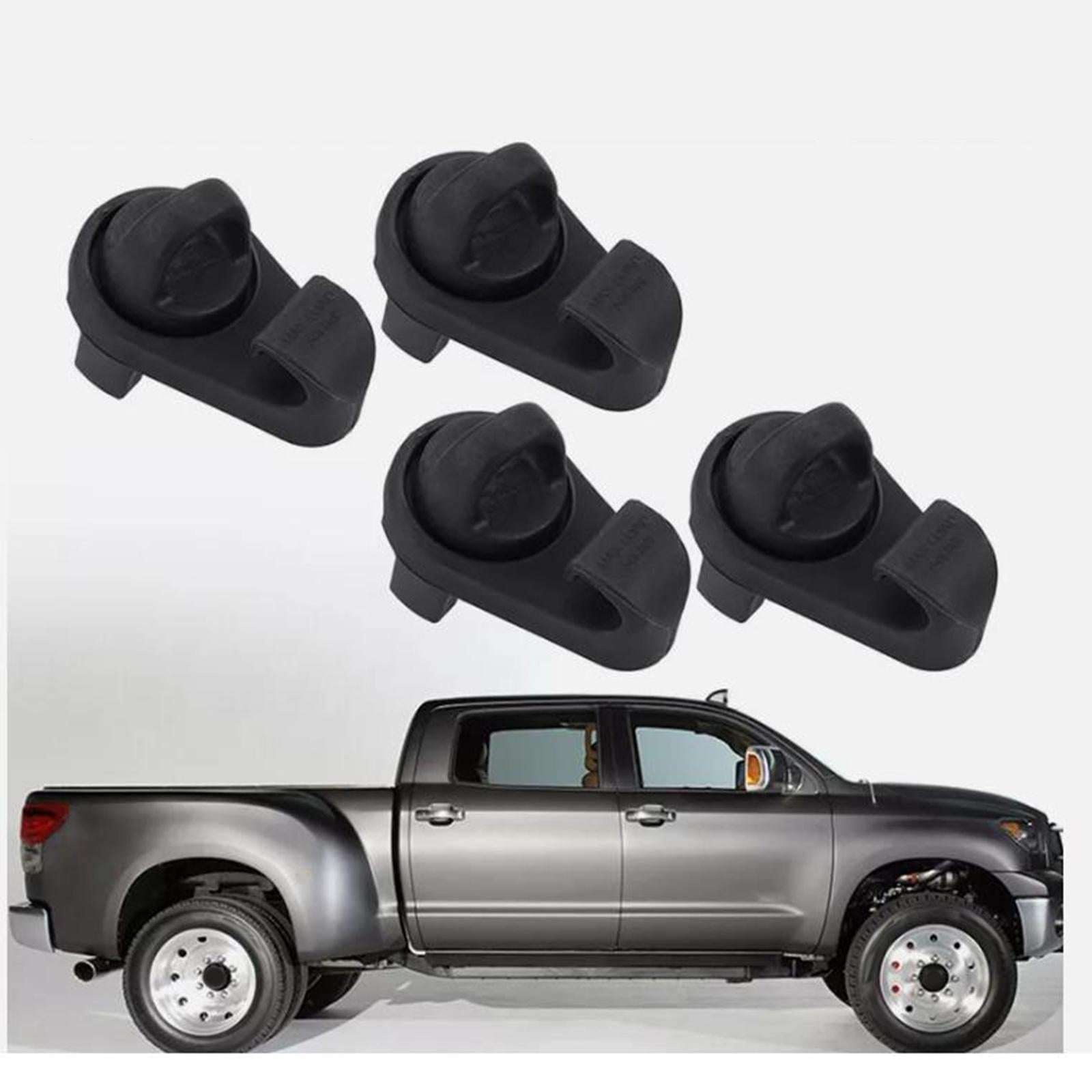 4 Pieces Bed Rail Mini Tie Down PT278-35075 for Toyota Tundra 2007-2021