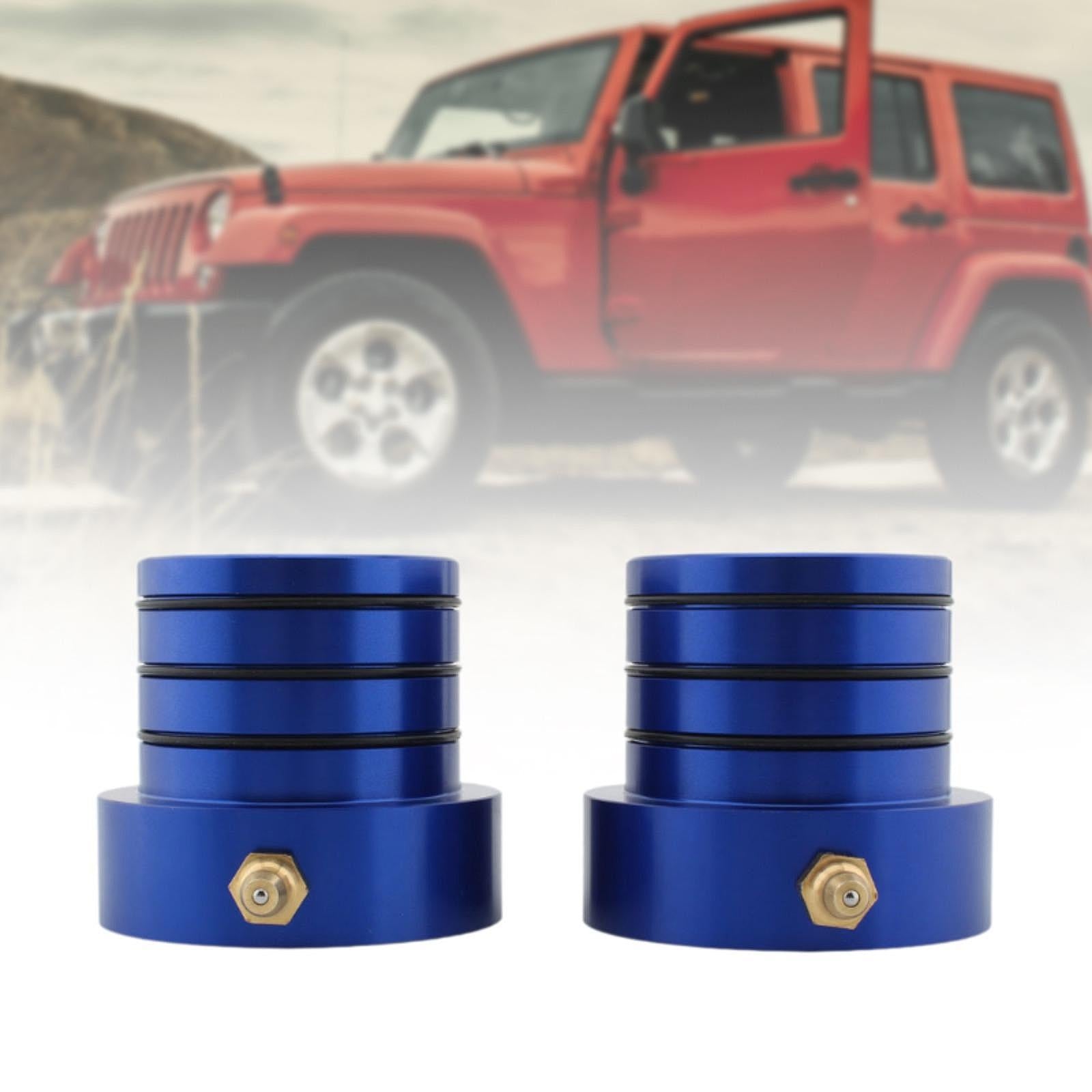Front Axle Tube Seal Kit for Jeep Cherokee XJ 84-01 Wrangler Tjl 04-06 Blue