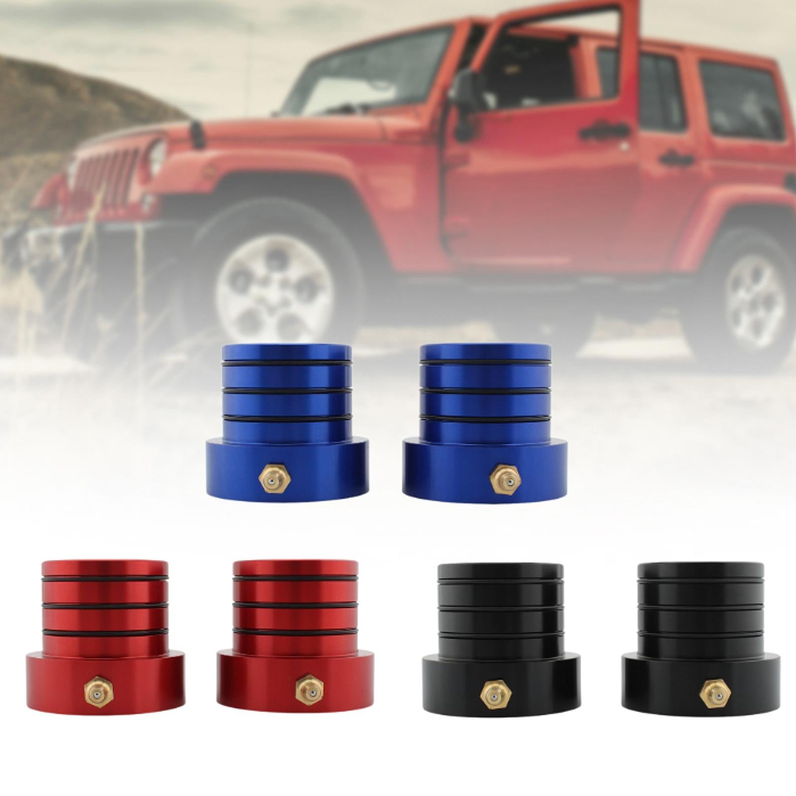 Front Axle Tube Seal Kit for Jeep Cherokee XJ 84-01 Wrangler Tjl 04-06 Blue