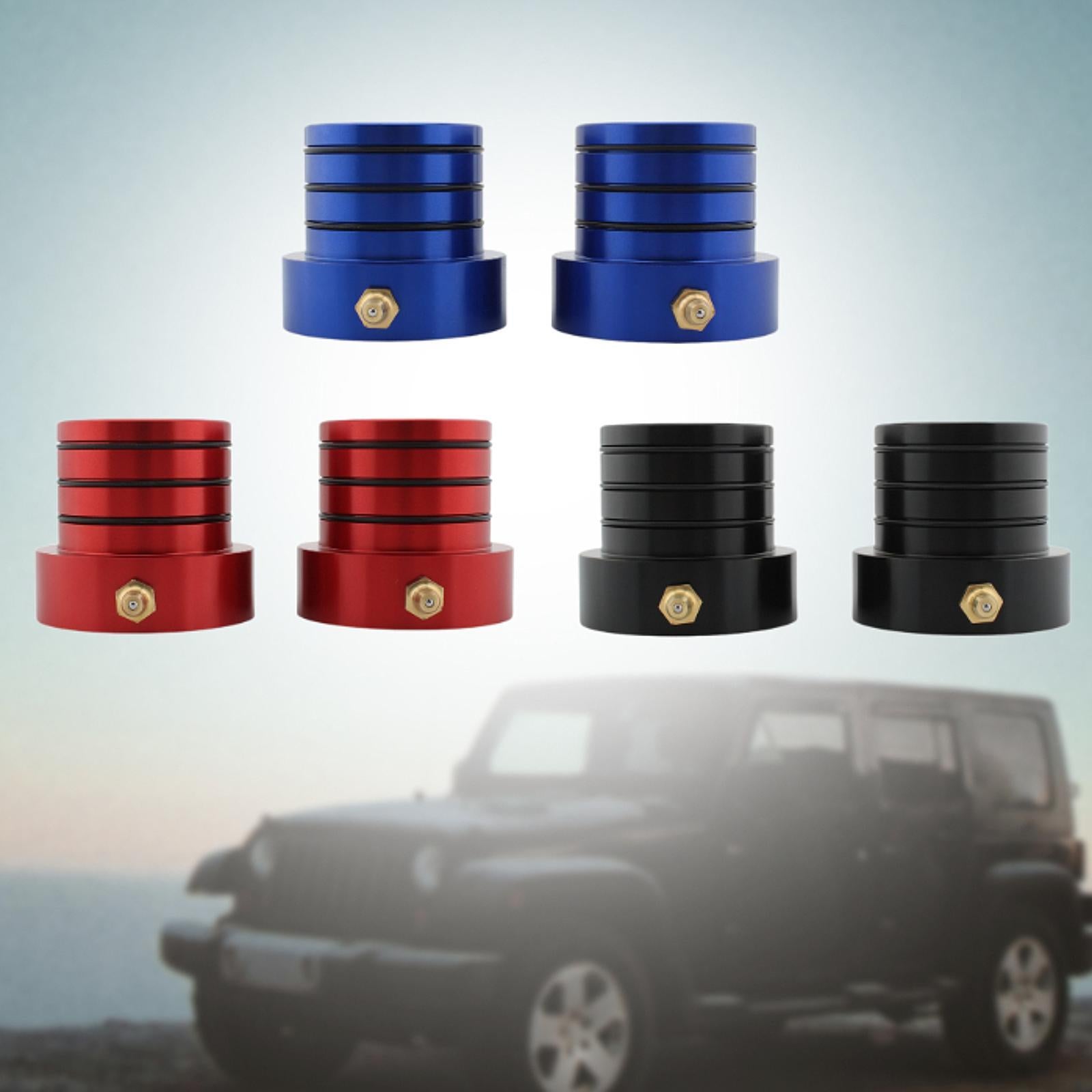 Front Axle Tube Seal Kit for Jeep Cherokee XJ 84-01 Wrangler Tjl 04-06 Blue