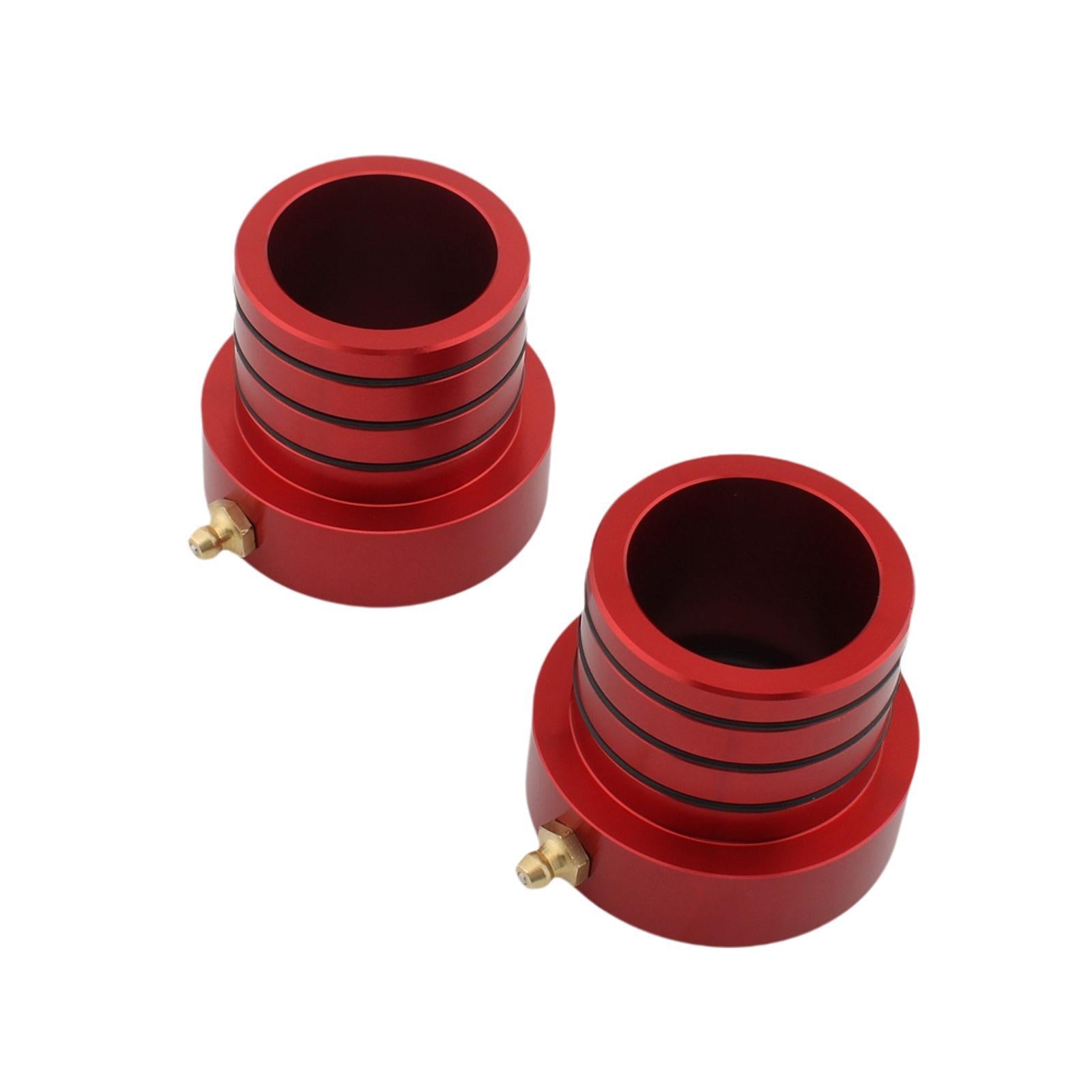 Front Axle Tube Seal Kit for Jeep Cherokee XJ 84-01 Wrangler Tjl 04-06 Red
