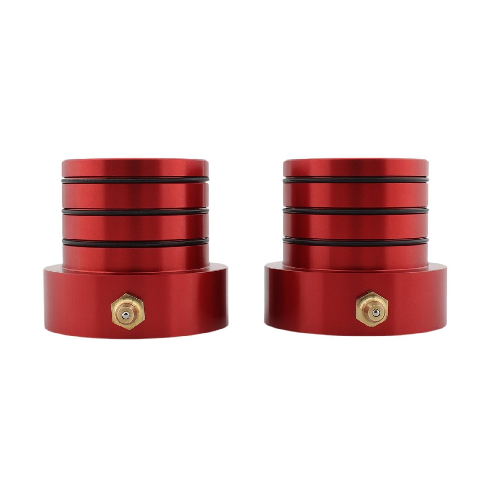 Front Axle Tube Seal Kit for Jeep Cherokee XJ 84-01 Wrangler Tjl 04-06 Red