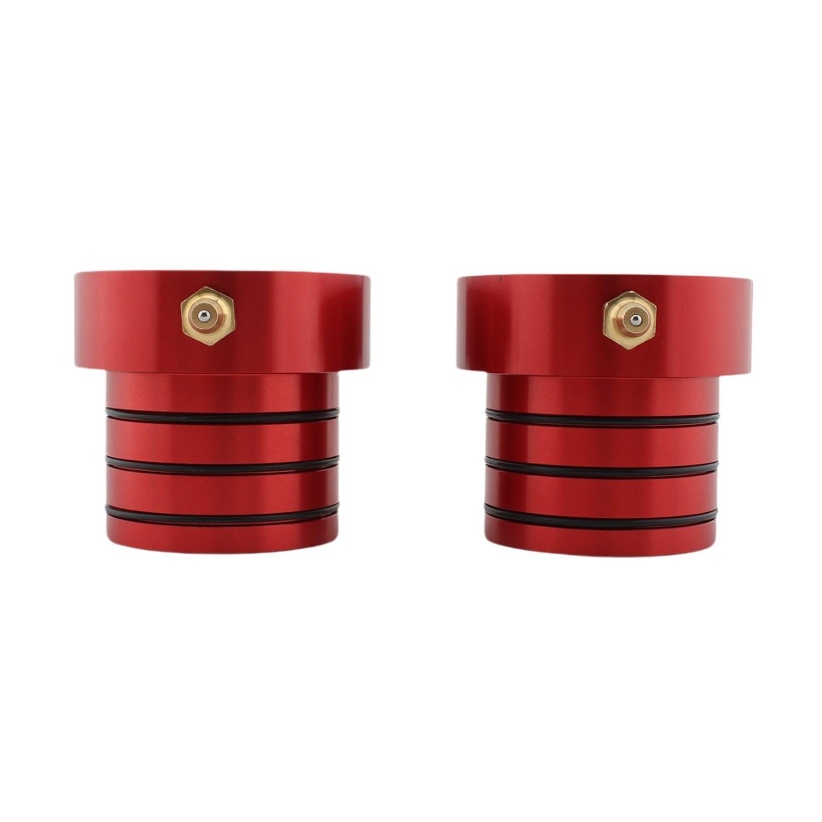 Front Axle Tube Seal Kit for Jeep Cherokee XJ 84-01 Wrangler Tjl 04-06 Red