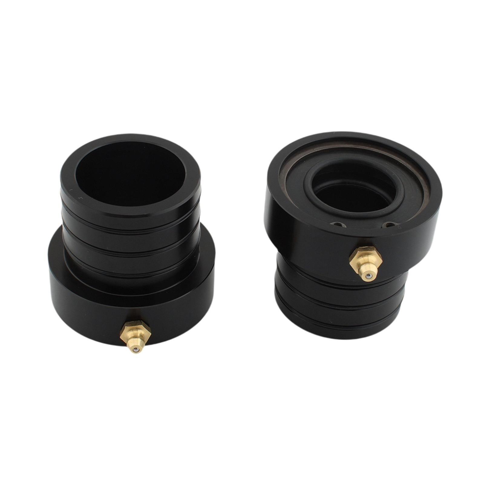 Front Axle Tube Seal Kit for Jeep Cherokee XJ 84-01 Wrangler Tjl 04-06 Black
