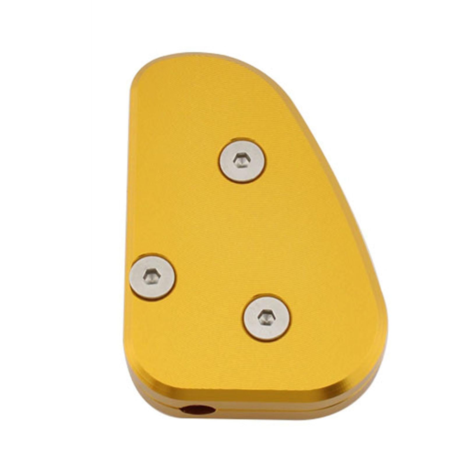 Motorcycle Side Stand Sturdy Kickstand Support Plate for 350D 368M 350M Gold