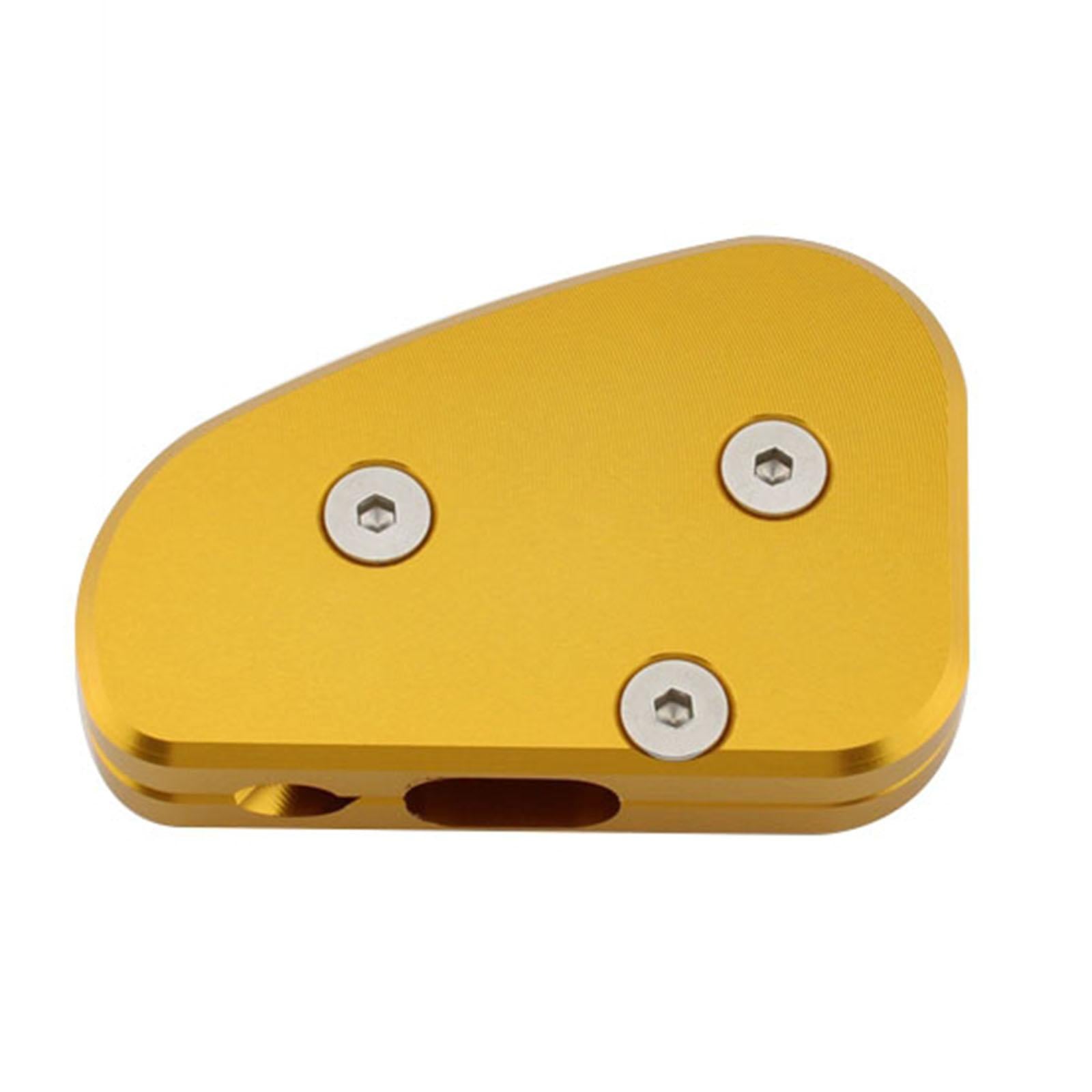 Motorcycle Side Stand Sturdy Kickstand Support Plate for 350D 368M 350M Gold