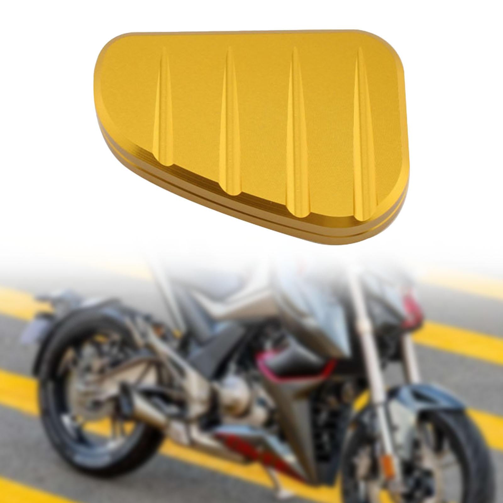 Motorcycle Side Stand Sturdy Kickstand Support Plate for 350D 368M 350M Gold