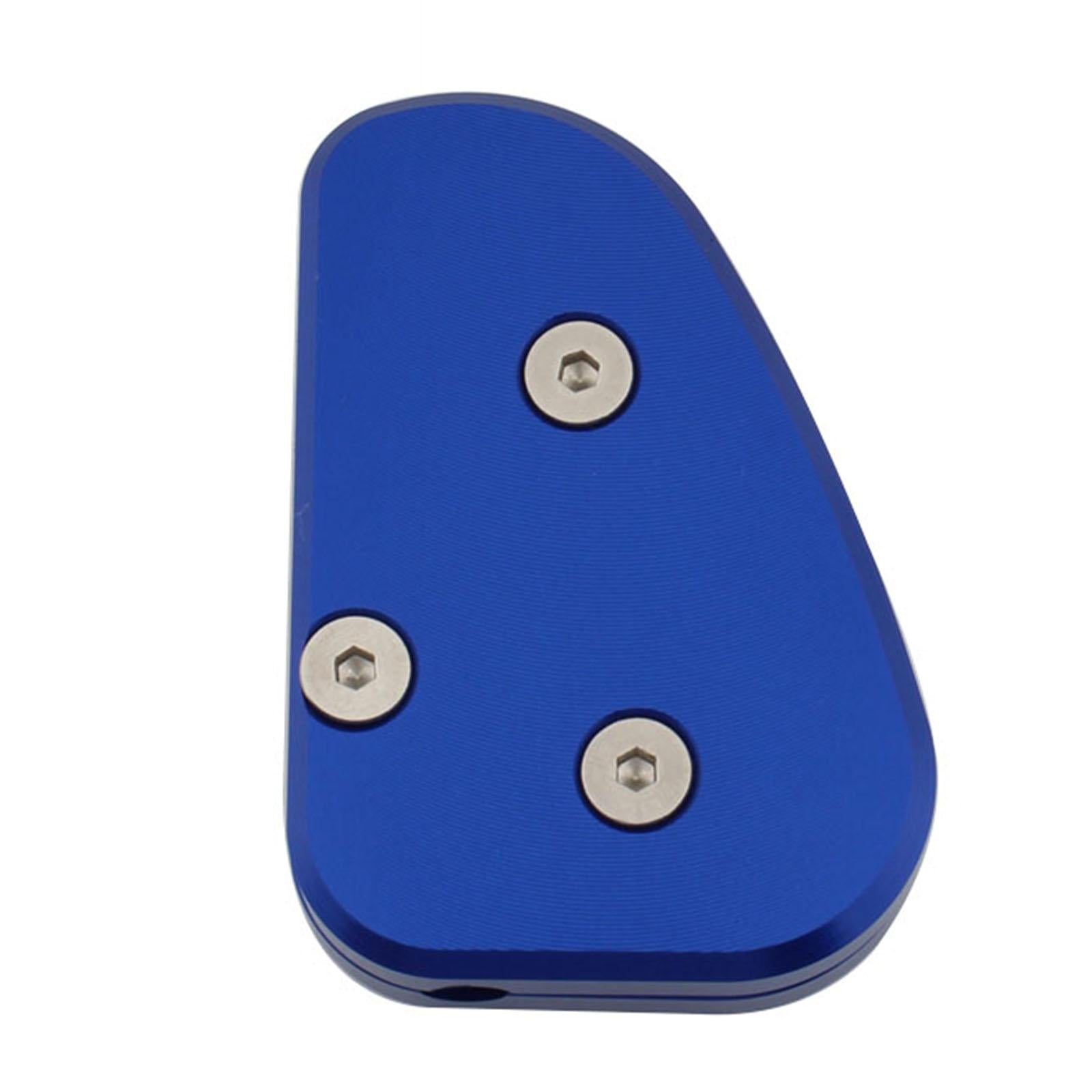 Motorcycle Side Stand Sturdy Kickstand Support Plate for 350D 368M 350M Blue