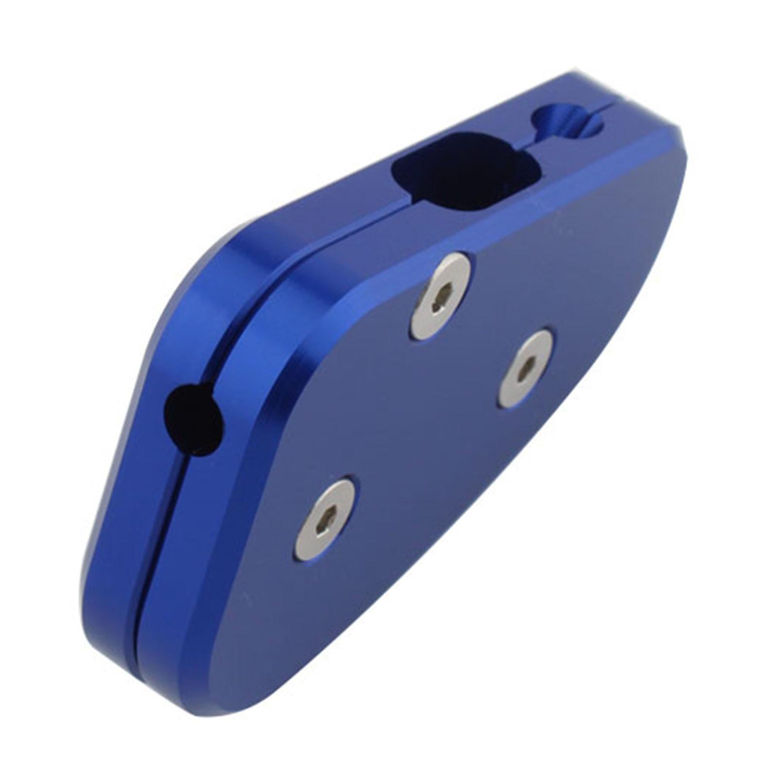 Motorcycle Side Stand Sturdy Kickstand Support Plate for 350D 368M 350M Blue