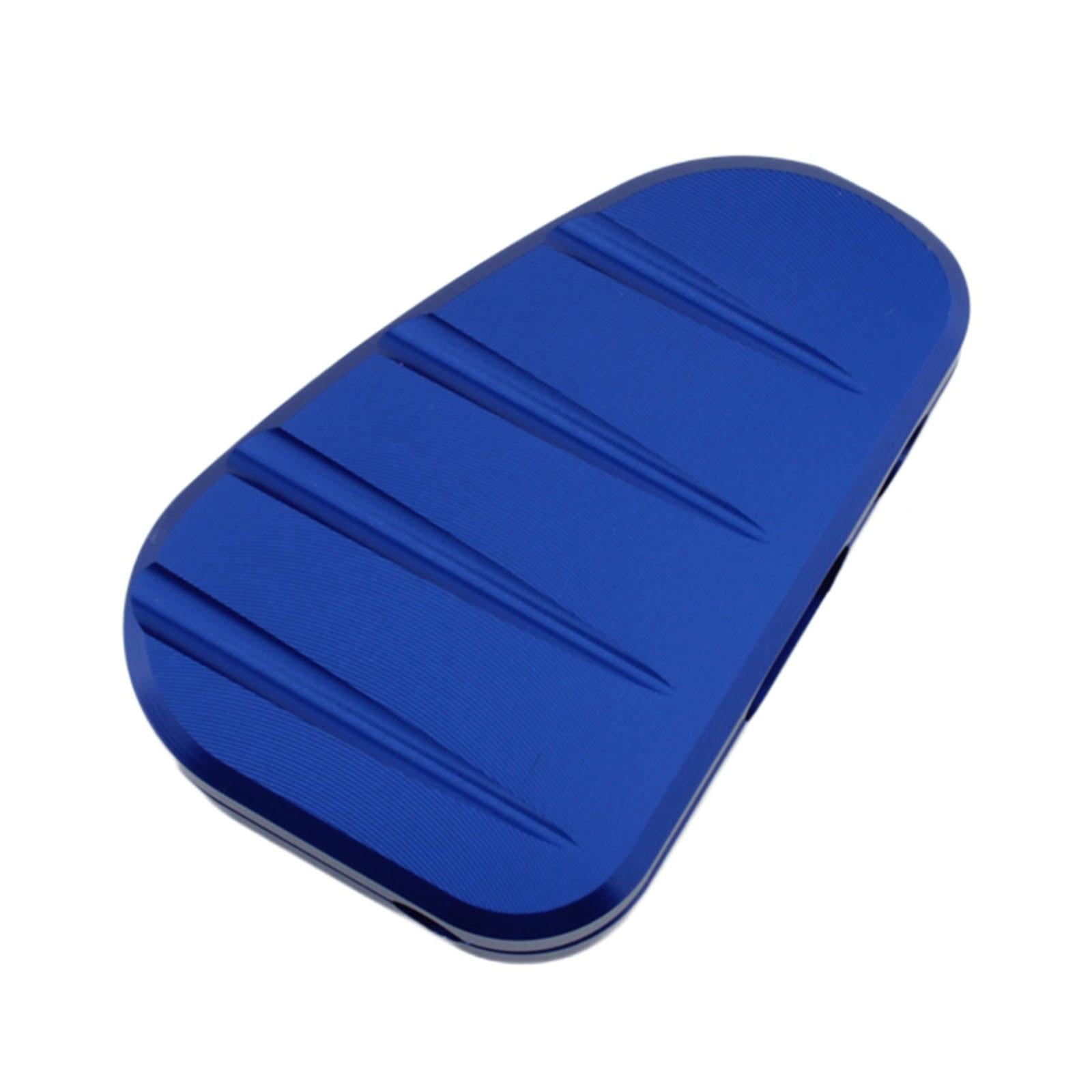 Motorcycle Side Stand Sturdy Kickstand Support Plate for 350D 368M 350M Blue