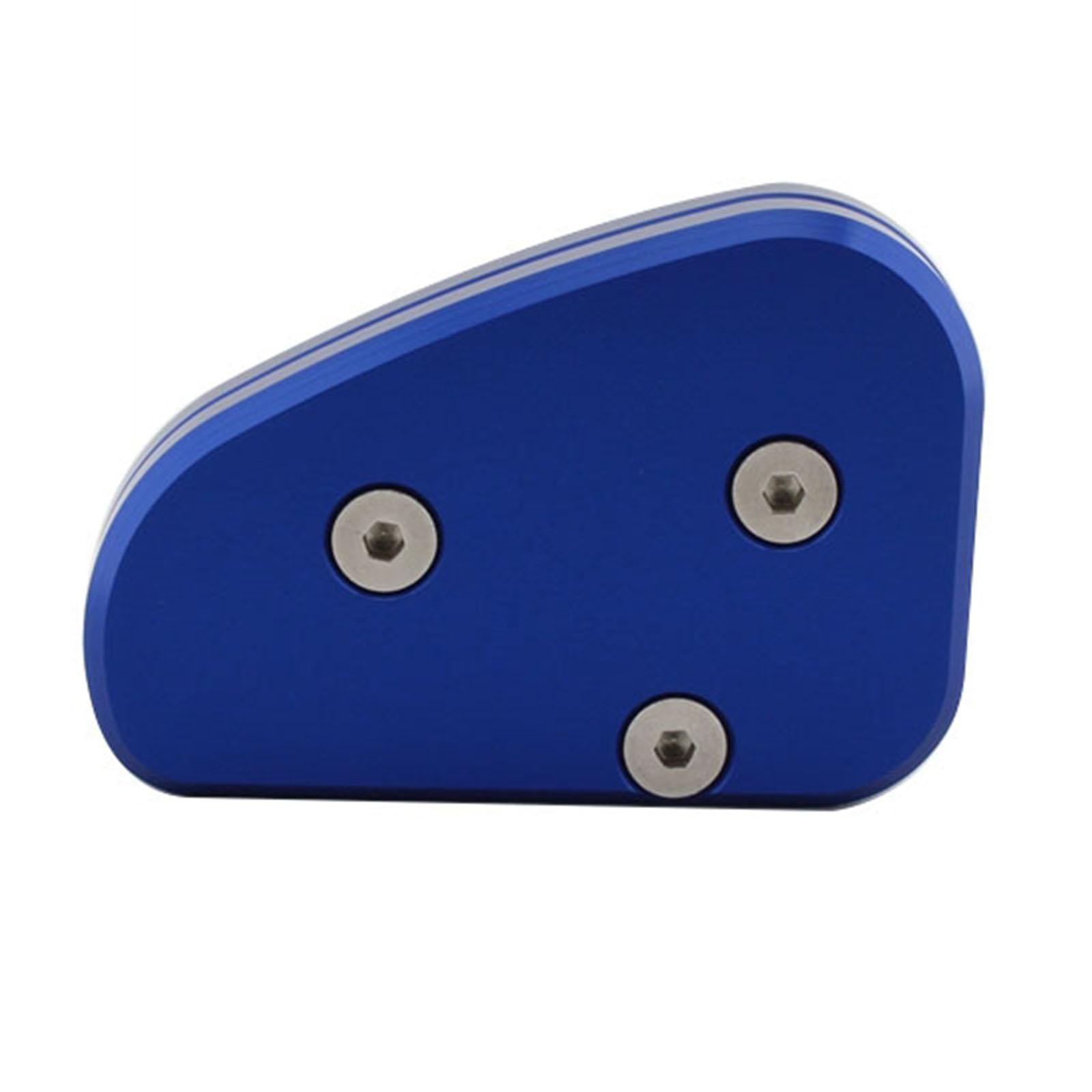 Motorcycle Side Stand Sturdy Kickstand Support Plate for 350D 368M 350M Blue