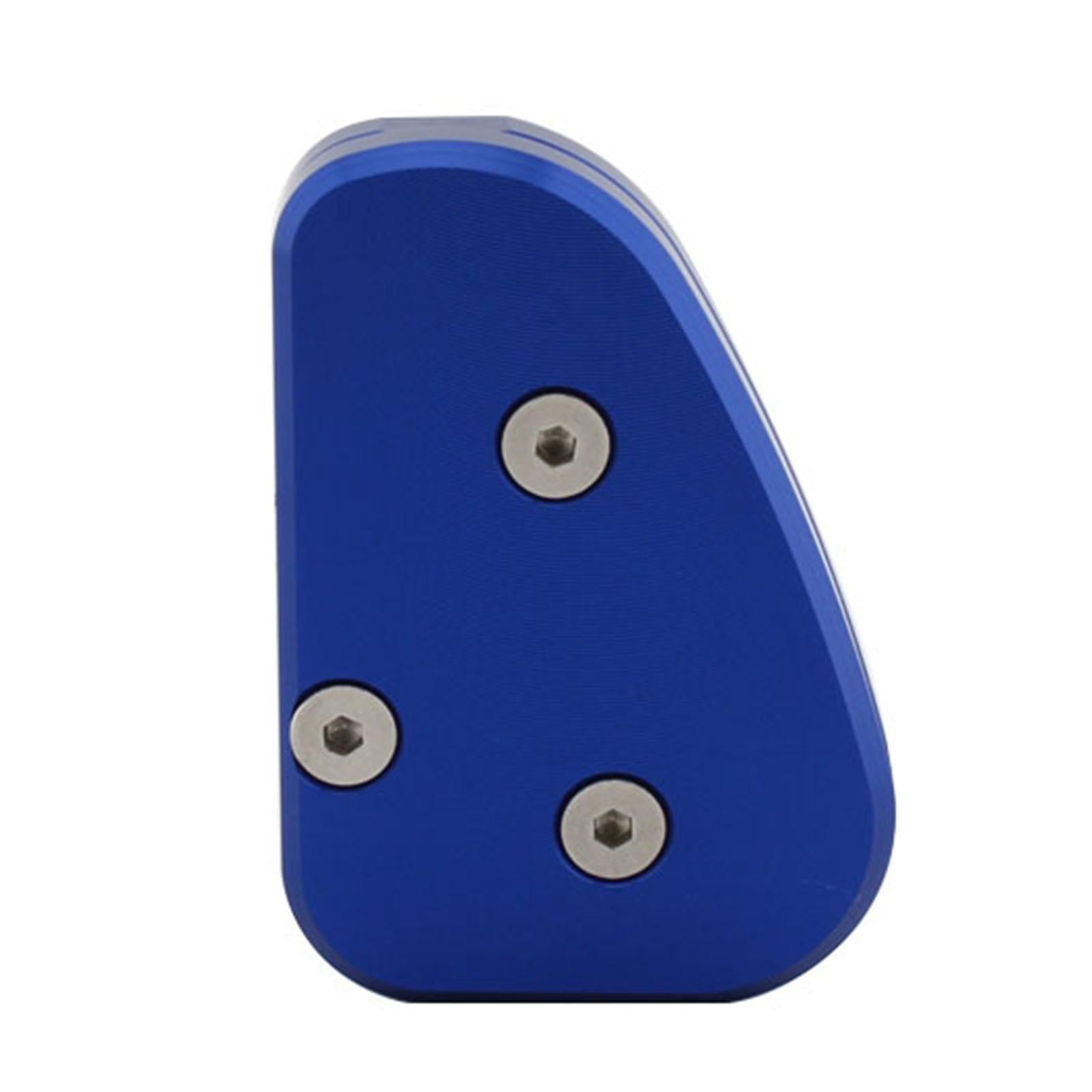 Motorcycle Side Stand Sturdy Kickstand Support Plate for 350D 368M 350M Blue