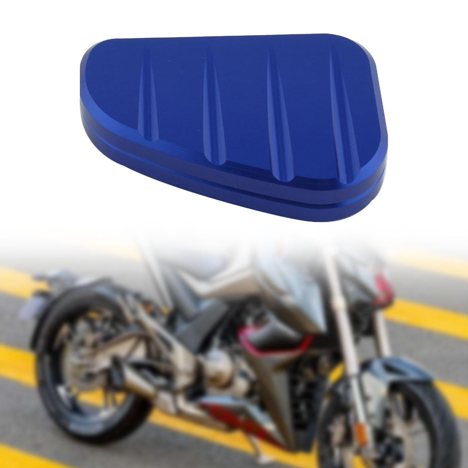 Motorcycle Side Stand Sturdy Kickstand Support Plate for 350D 368M 350M Blue