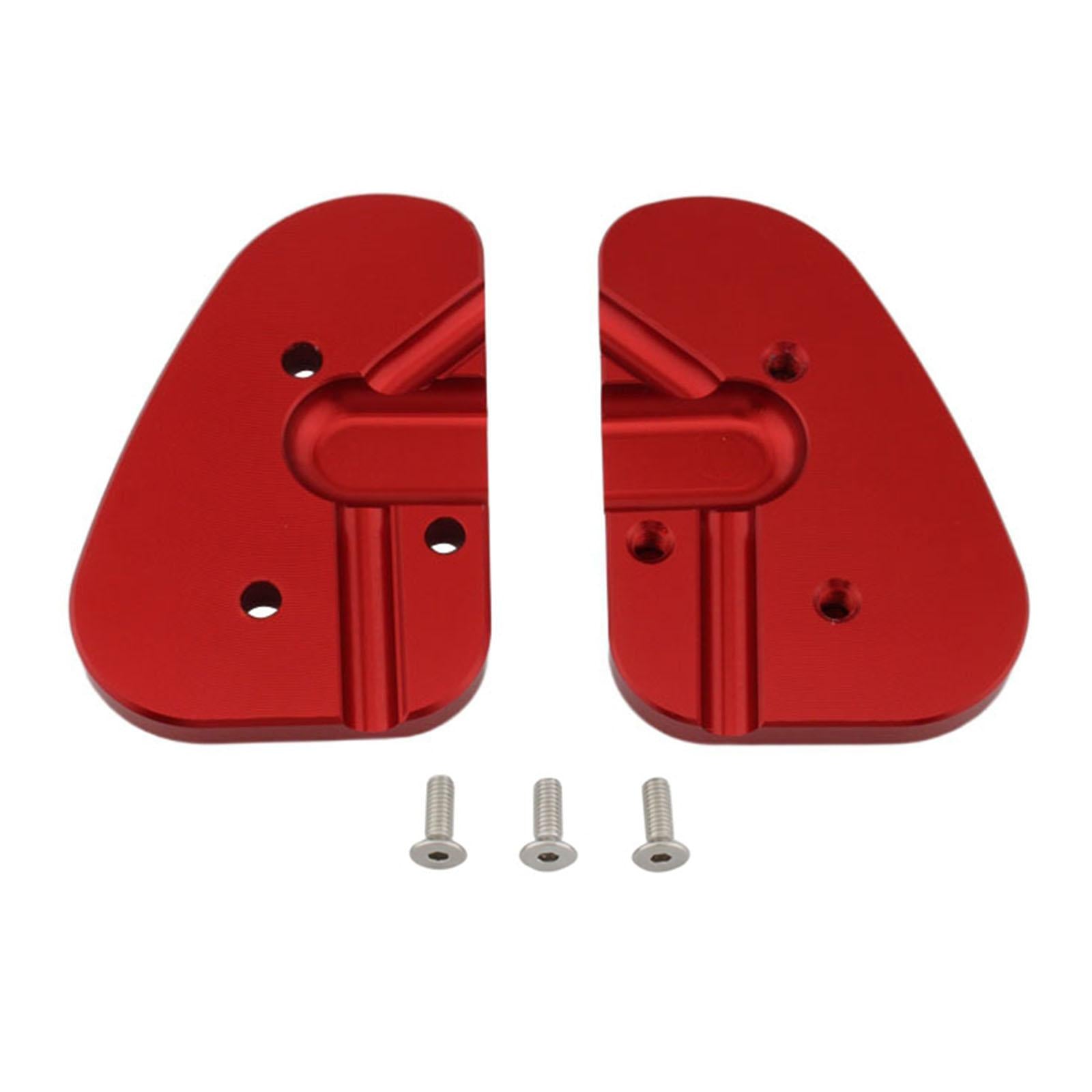 Motorcycle Side Stand Sturdy Kickstand Support Plate for 350D 368M 350M Red