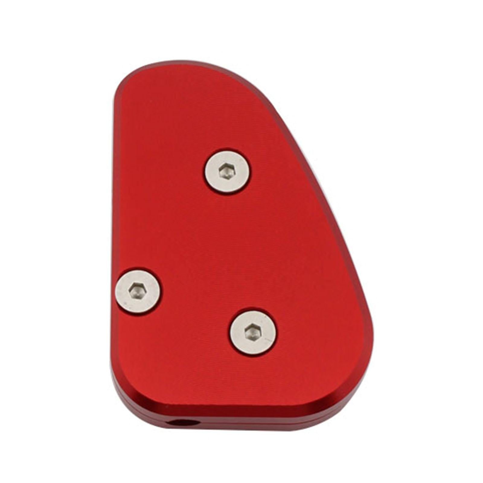 Motorcycle Side Stand Sturdy Kickstand Support Plate for 350D 368M 350M Red