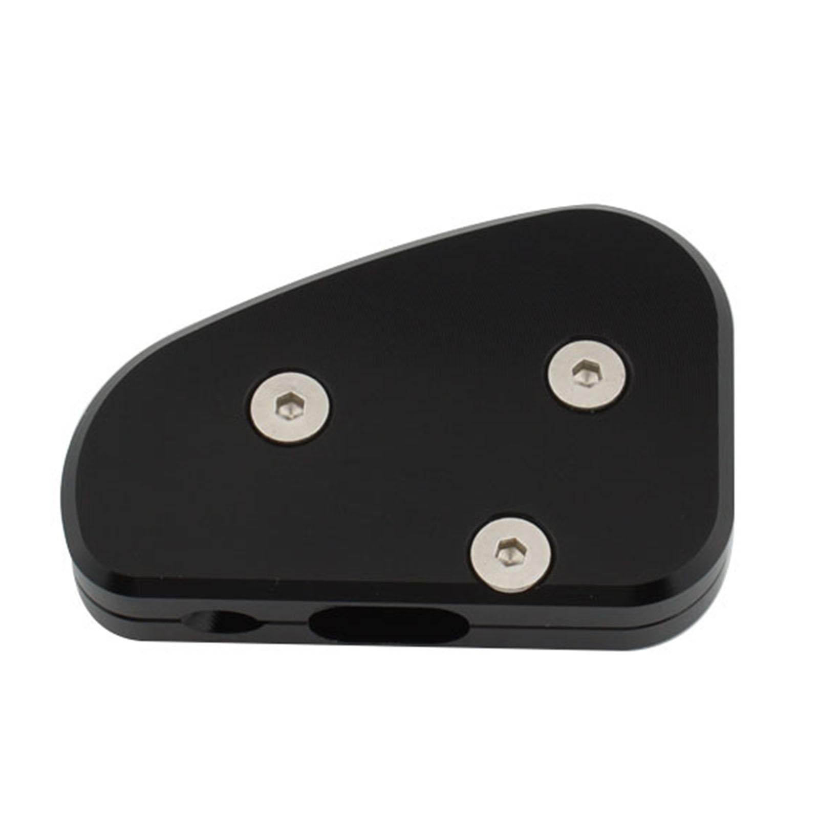 Motorcycle Side Stand Sturdy Kickstand Support Plate for 350D 368M 350M Black